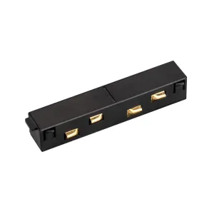 Коннектор прямой MAG-ORIENT-CON-I-POWER (BK) (Arlight, IP20 Пластик, 3 года)