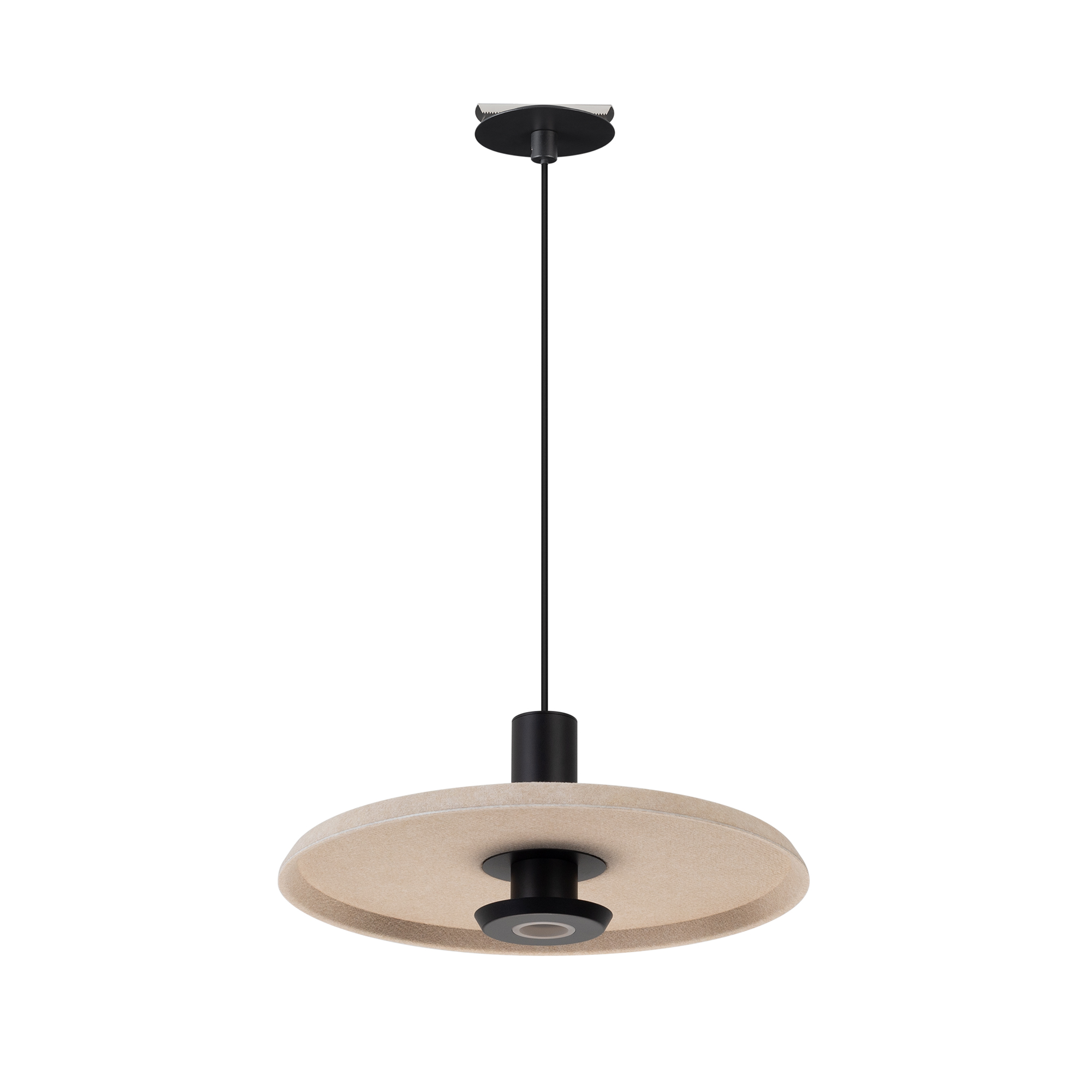 Светильник SP-KOTARO-R350-12W Warm2700 (BG-BG, 36 deg, 230V, TRIAC) (Arlight, IP20 Фетр, 3 года)