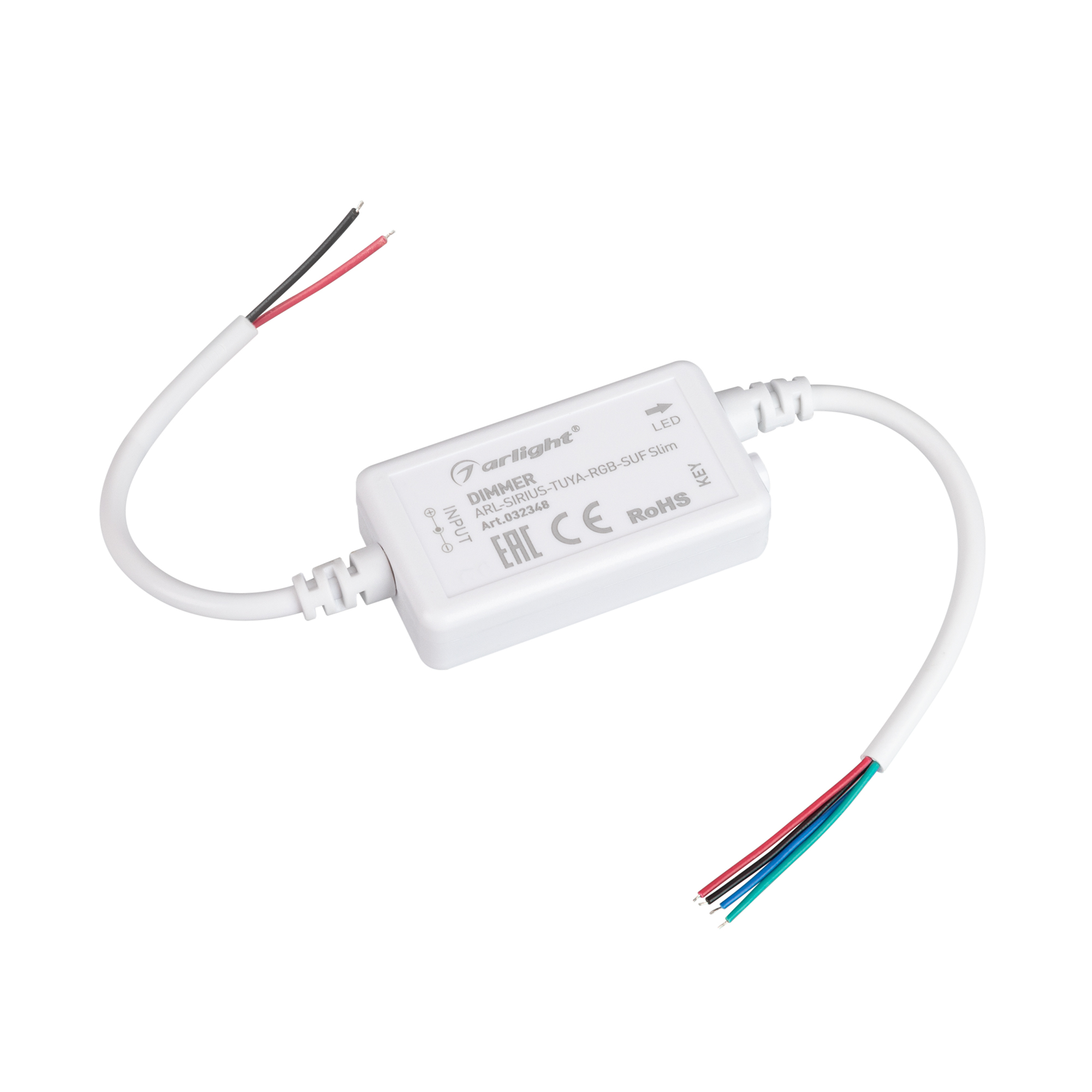 Диммер ARL-SIRIUS-TUYA-RGB-SUF Slim (12-24V, 3x2A, 2.4G) (Arlight, Контроллер)