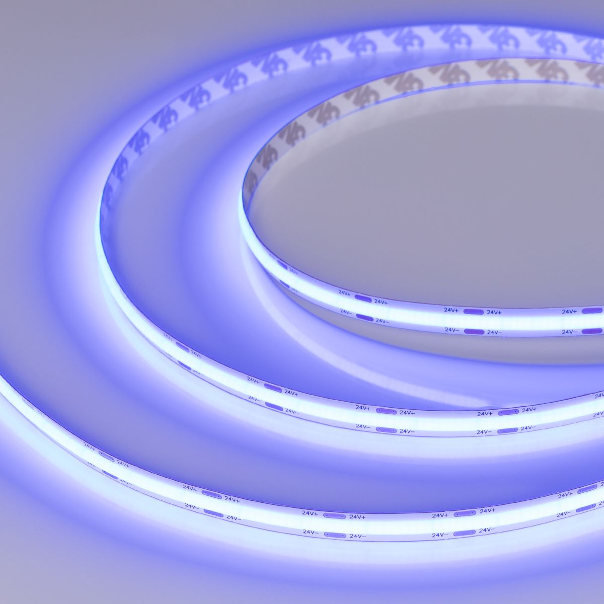 Лента COB-X544-8mm 24V Blue (11.5 W/m, IP20, CSP, 5m) (Arlight)