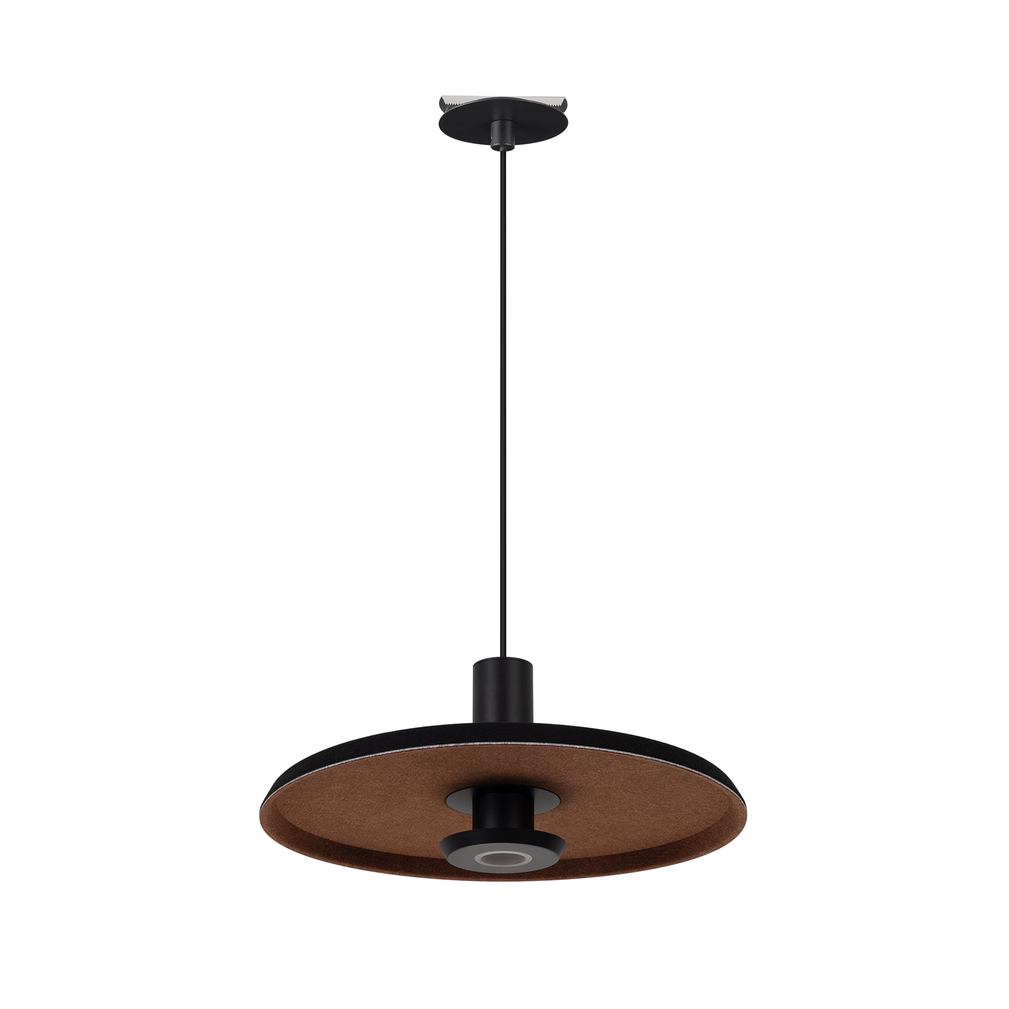 Светильник SP-KOTARO-R350-12W Warm2700 (BK-CF, 36 deg, 230V, TRIAC) (Arlight, IP20 Фетр, 3 года)