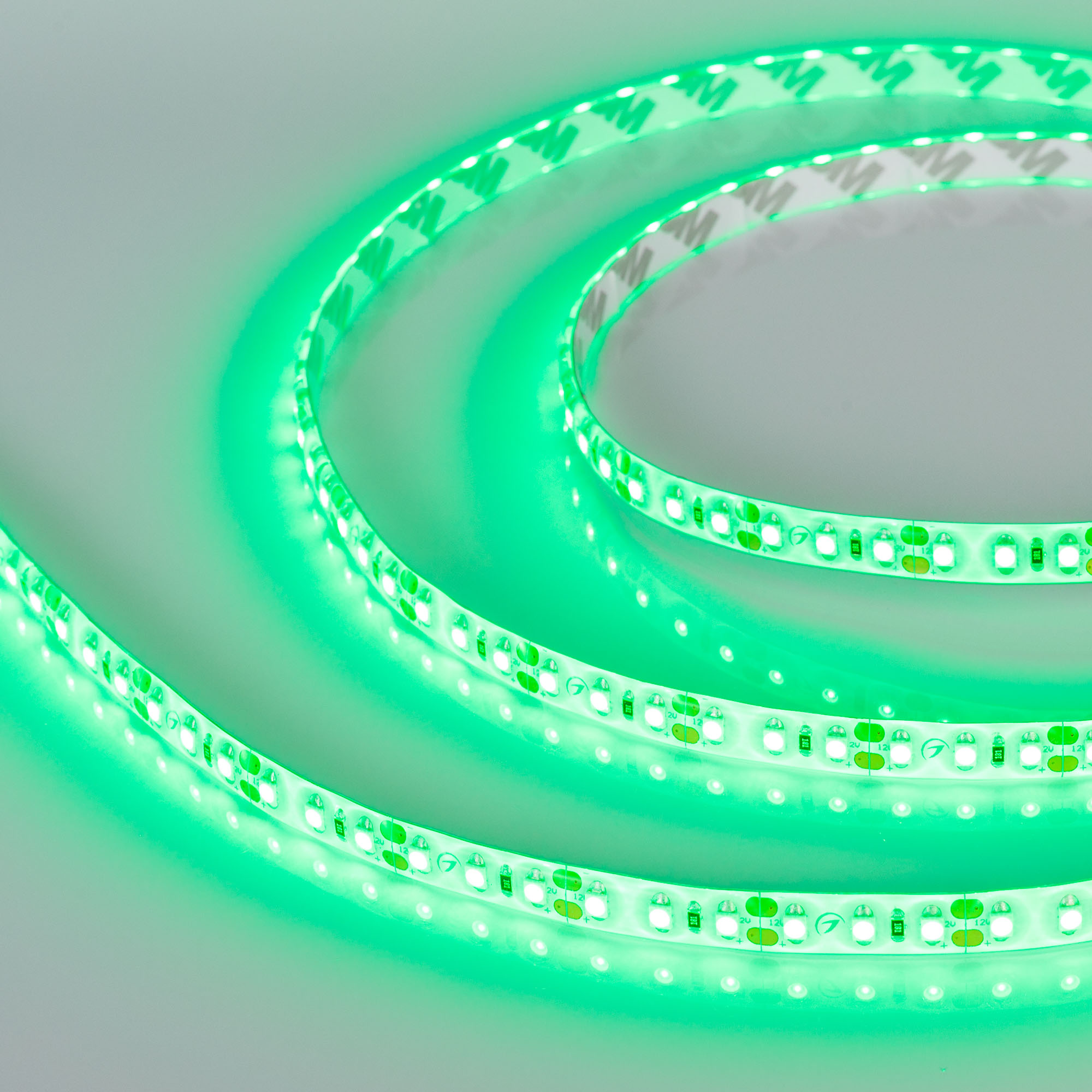 Лента герметичная RTW-SE-A120-8mm 12V Green (9.6 W/m, IP65, 2835, 5m) (Arlight)