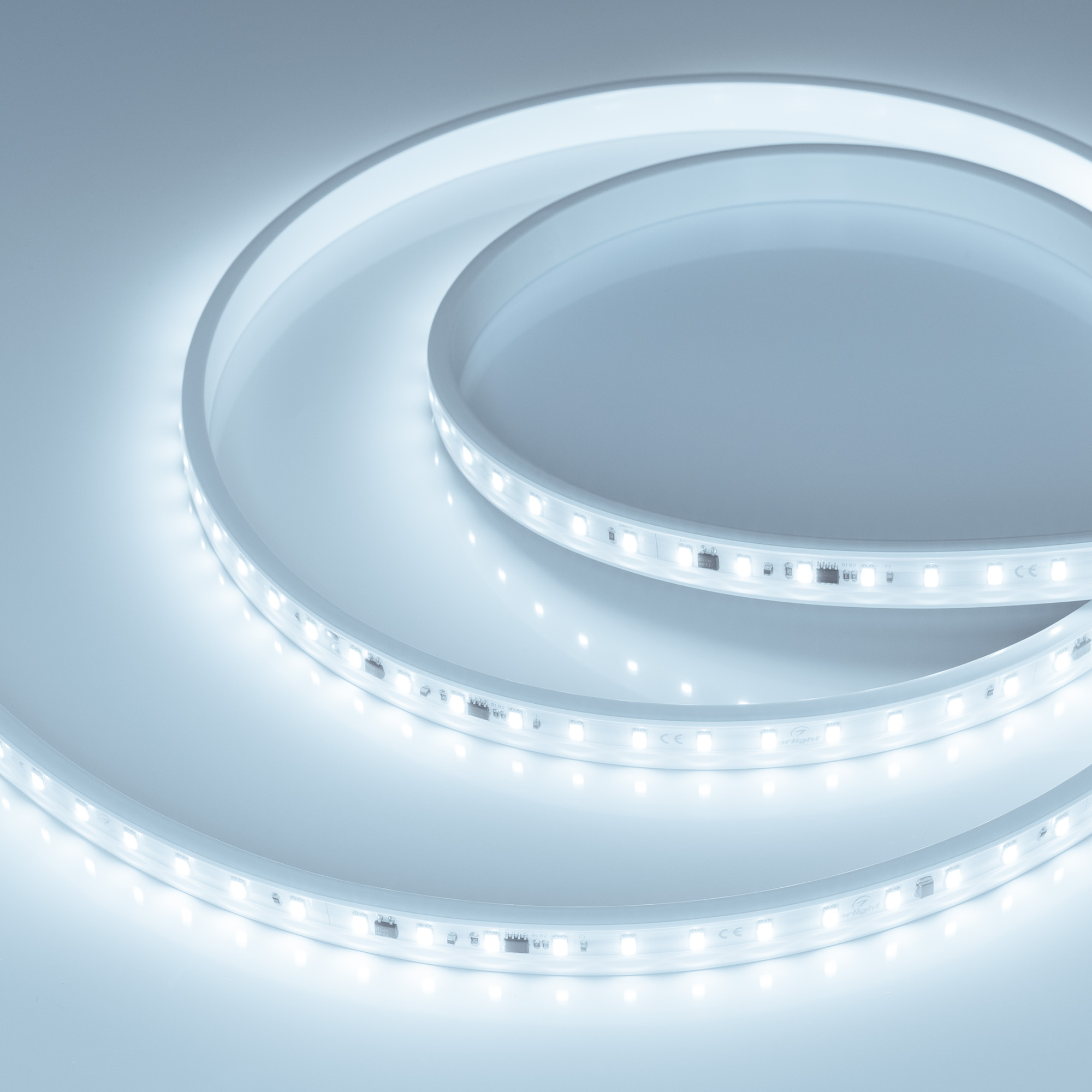 Лента герметичная ARL-PV-C72-15.5mm 230V Cool 10K (14 W/m, IP65, 5630, 50m) (Arlight)