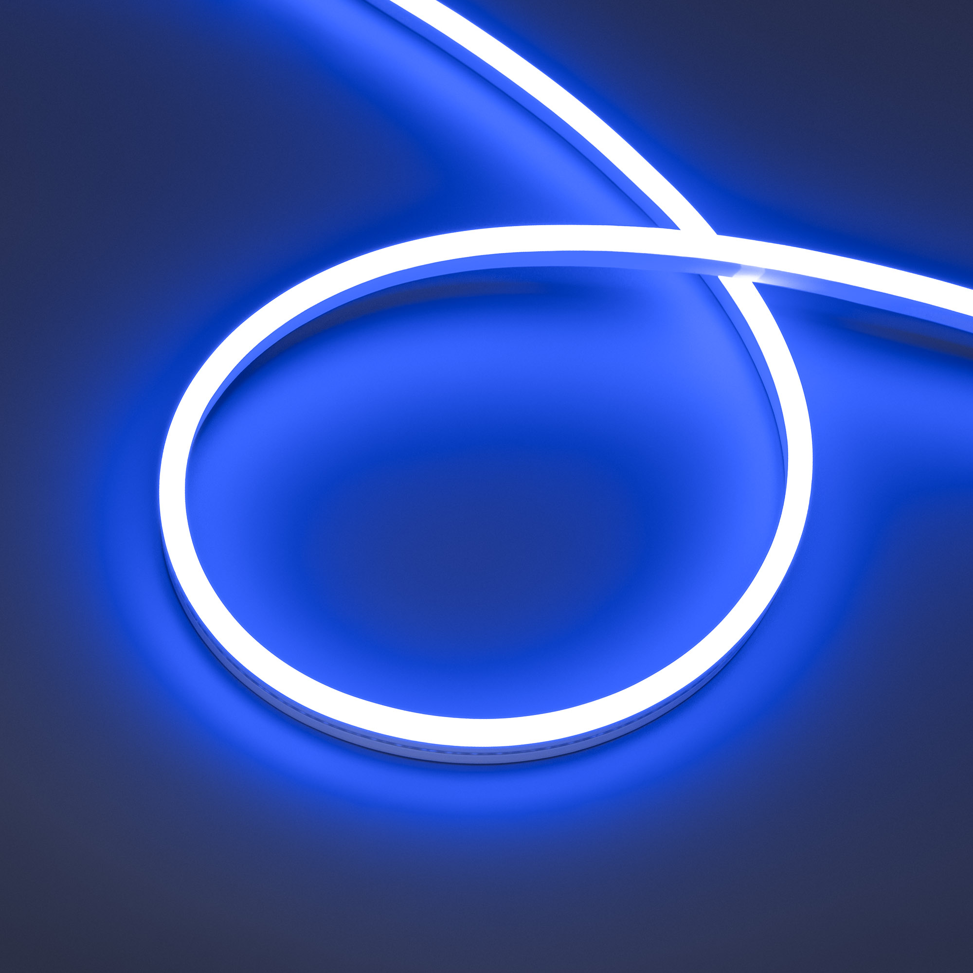 Лента герметичная HALO-SIDE-A168-6x13mm 24V Blue (10 W/m, IP67, 2835, 5m) (Arlight, Силикон)