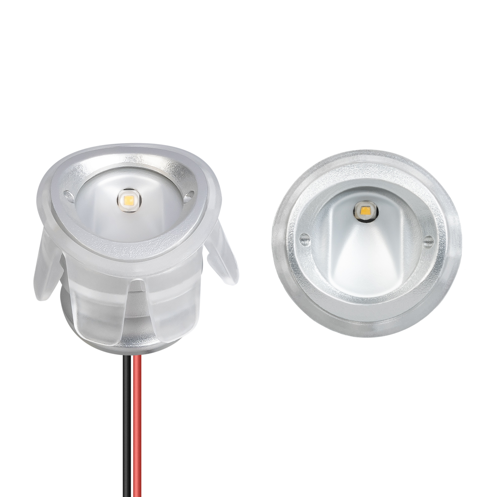 Светильник ALT-LODESTAR-HANDRAIL-R27-1.5W Warm3000 (GR, 30x60 deg, 12-24V) (Arlight, IP67 Металл, 3 года)