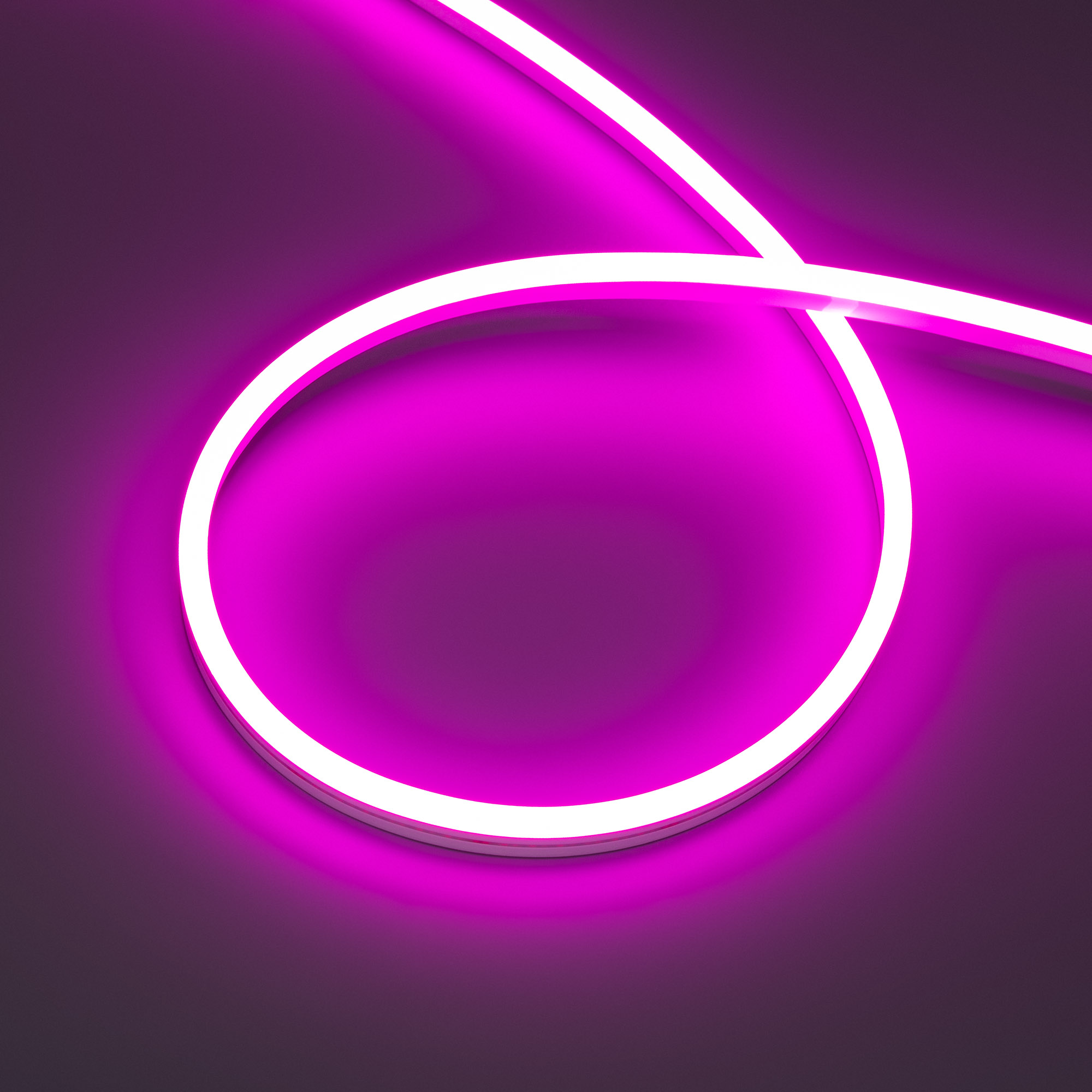 Лента герметичная HALO-SIDE-A168-6x13mm 24V Pink (10 W/m, IP67, 2835, 5m) (Arlight, Силикон)