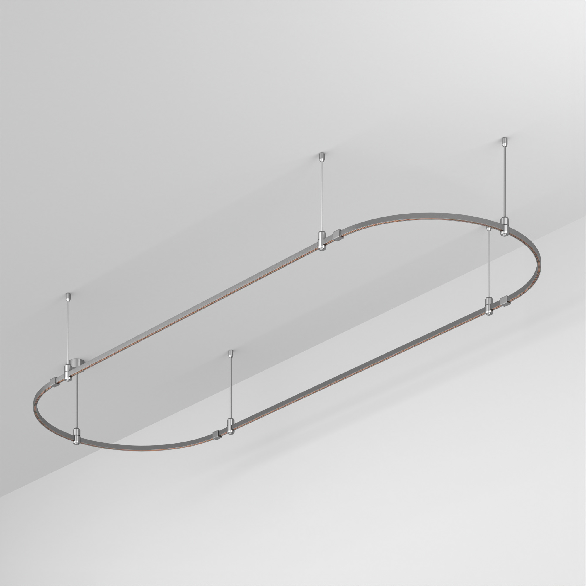 Основание ART-APRIORI-OVAL-ROD-400-3000x1000 (TN) (Arlight, IP20 Металл, 3 года)
