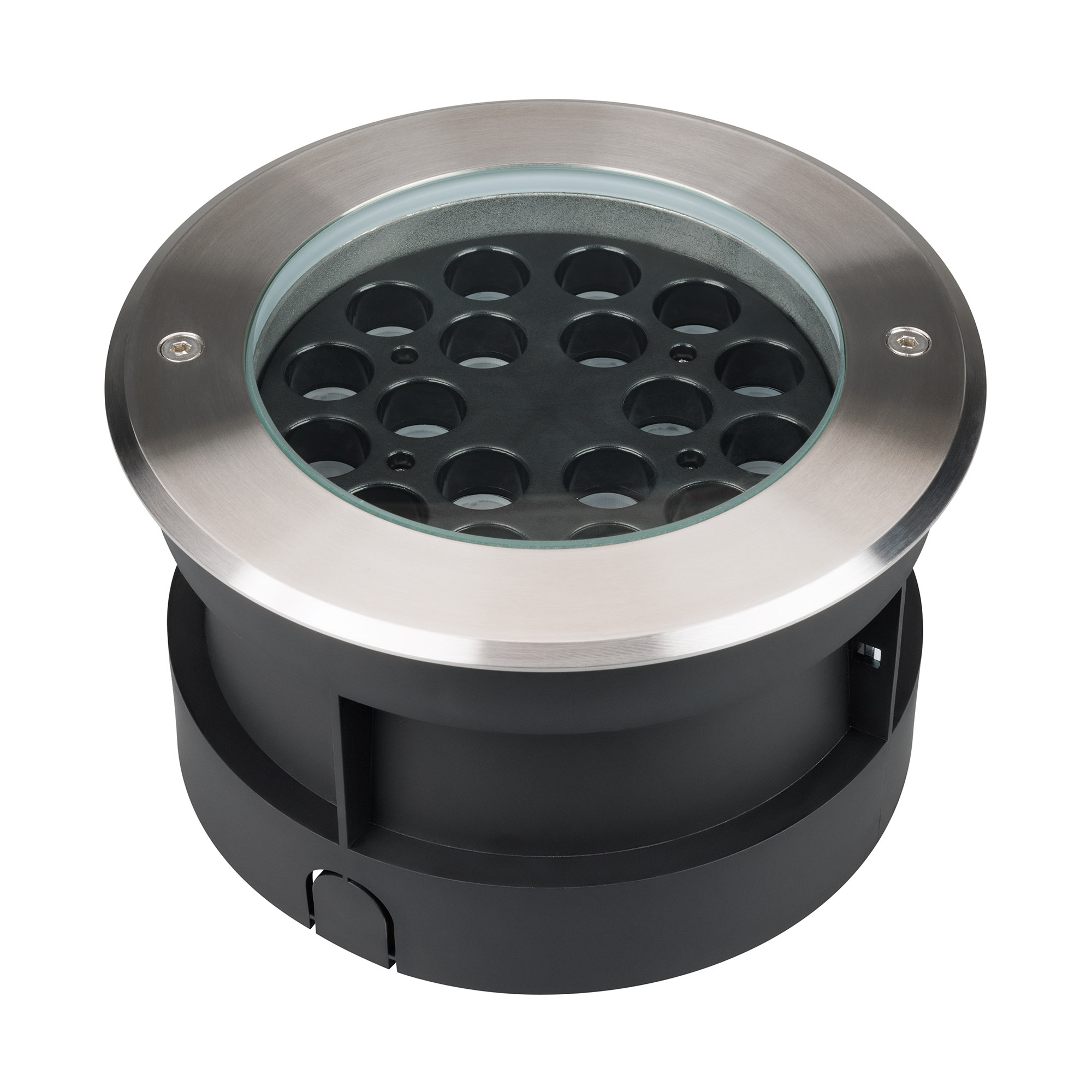 Светильник LTD-DAFNA-GROUND-R210-36W Warm3000 (SL, 10 deg, 230V) (Arlight, IP67 Металл, 5 лет)