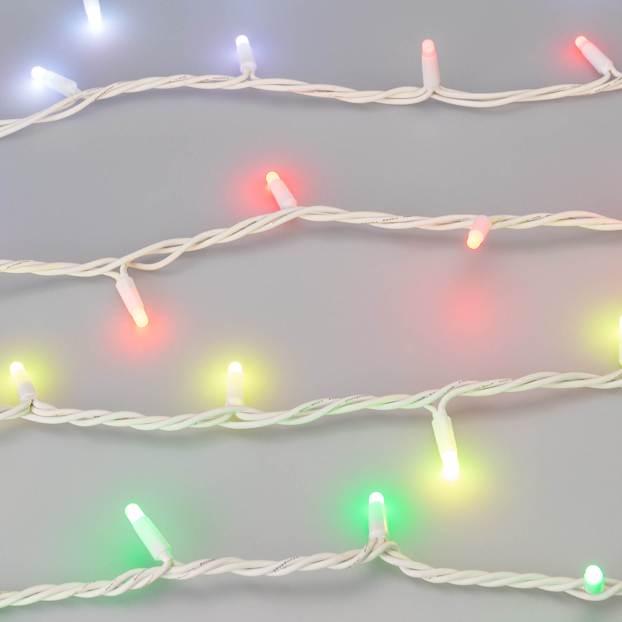 Светодиодная гирлянда ARD-STRING-PRO-10000-WHITE-100LED-MILK-LIVE RGB-DMX (24V, 10W) (Ardecoled, IP65, 2 года)