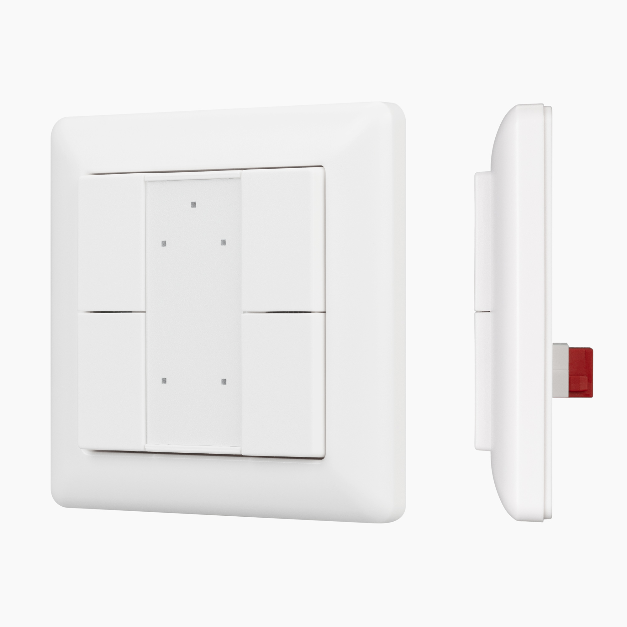 Панель Knob SR-KN9550K4-UP White (KNX, DIM) (Arlight, IP20 Пластик, 3 года)