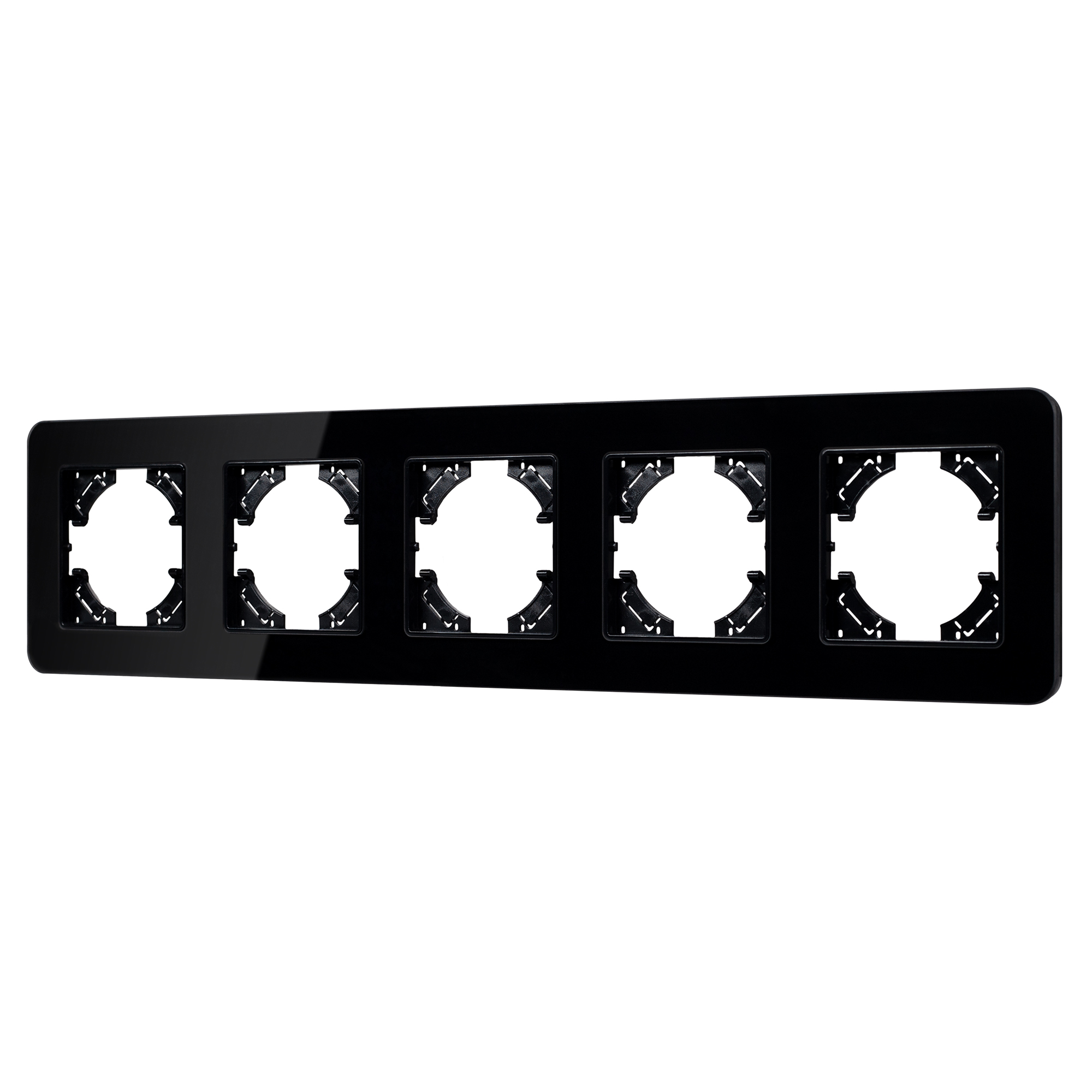 Рамка стеклянная FRM-OMALI-GS-5-BK (Arlight)