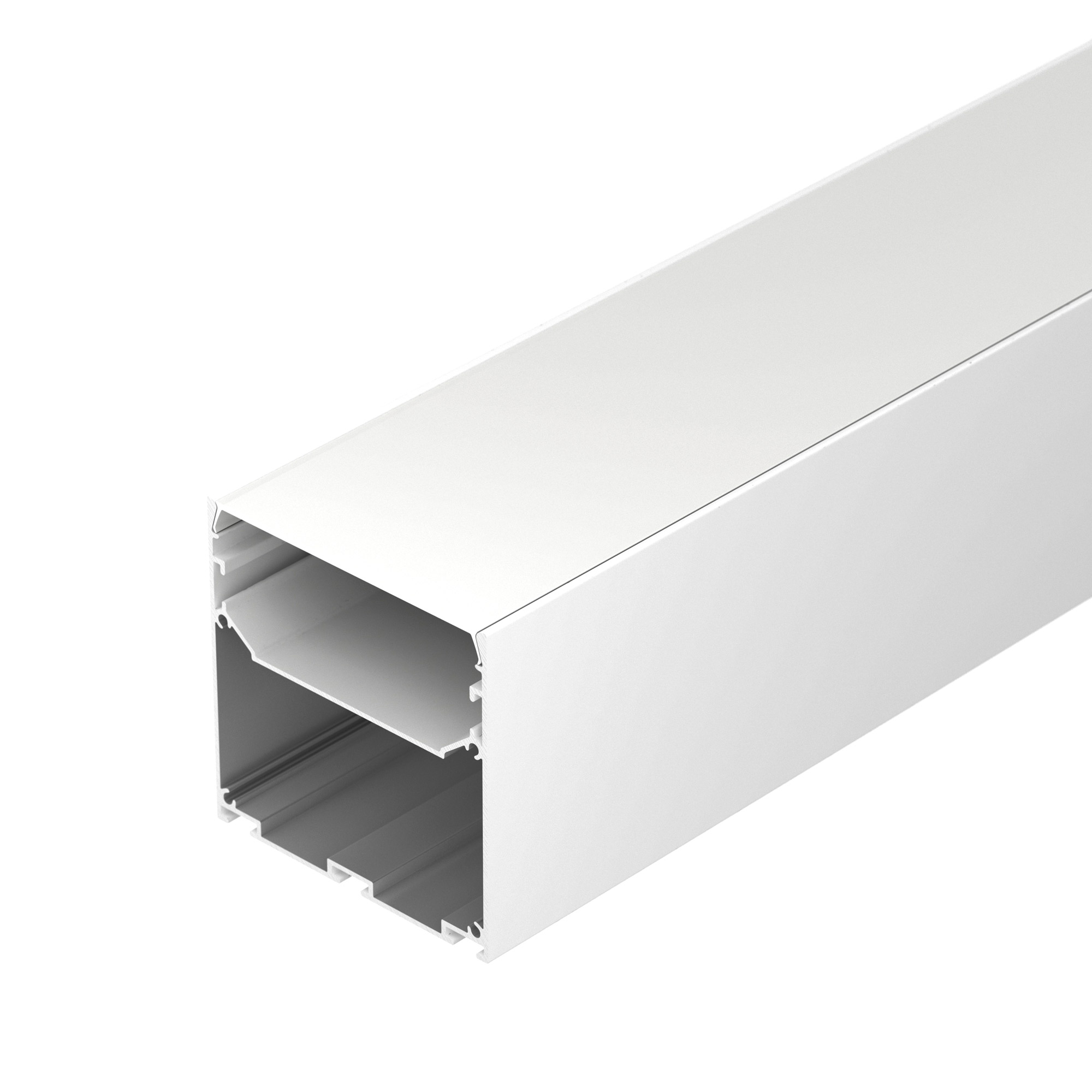 Профиль LINE-M-7575-2500 WHITE (Arlight, Алюминий)