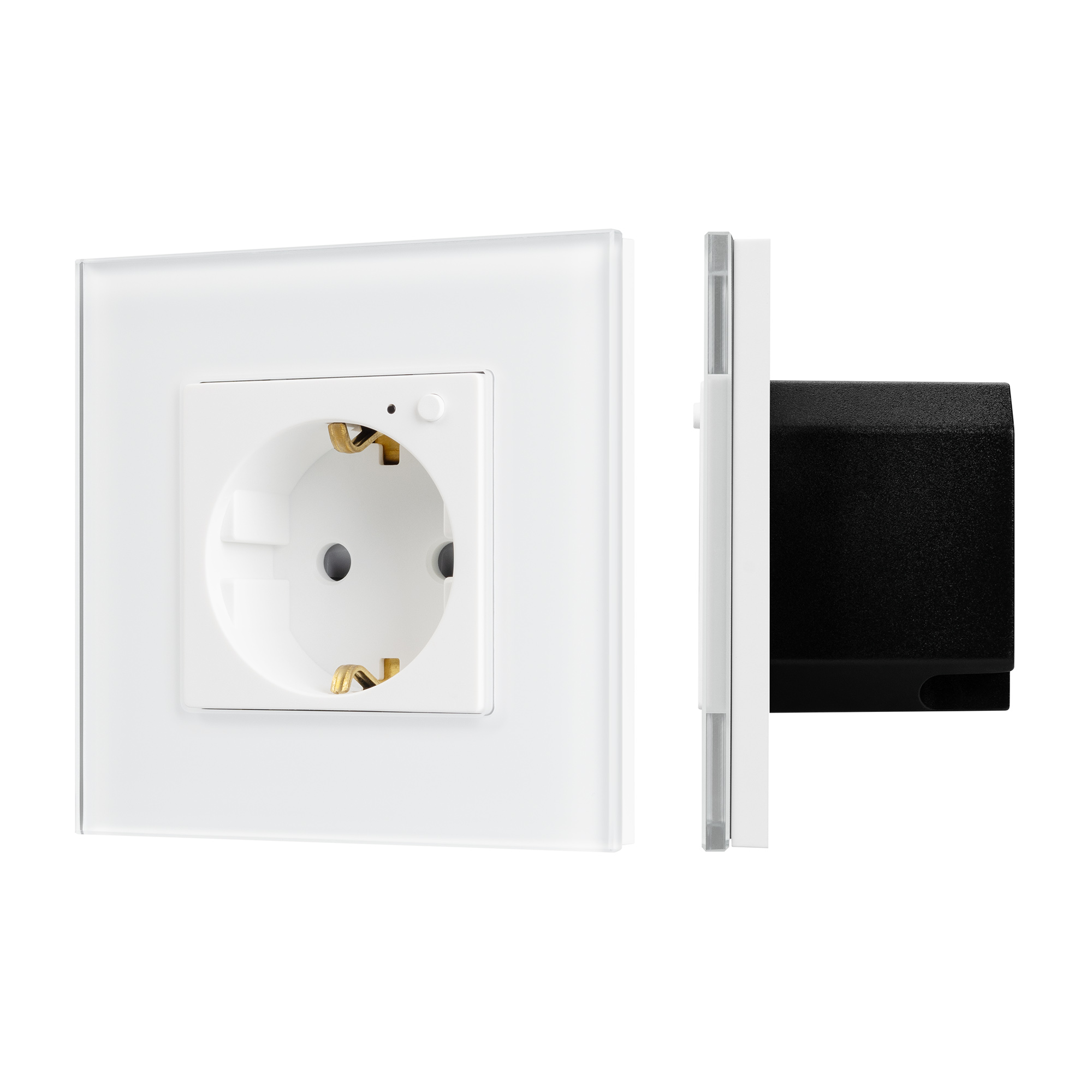 Розетка электрическая с Zigbee управлением SCT-OMALI-EUZB1-PL-WH (240V, 16A, Zigbee) (Arlight)