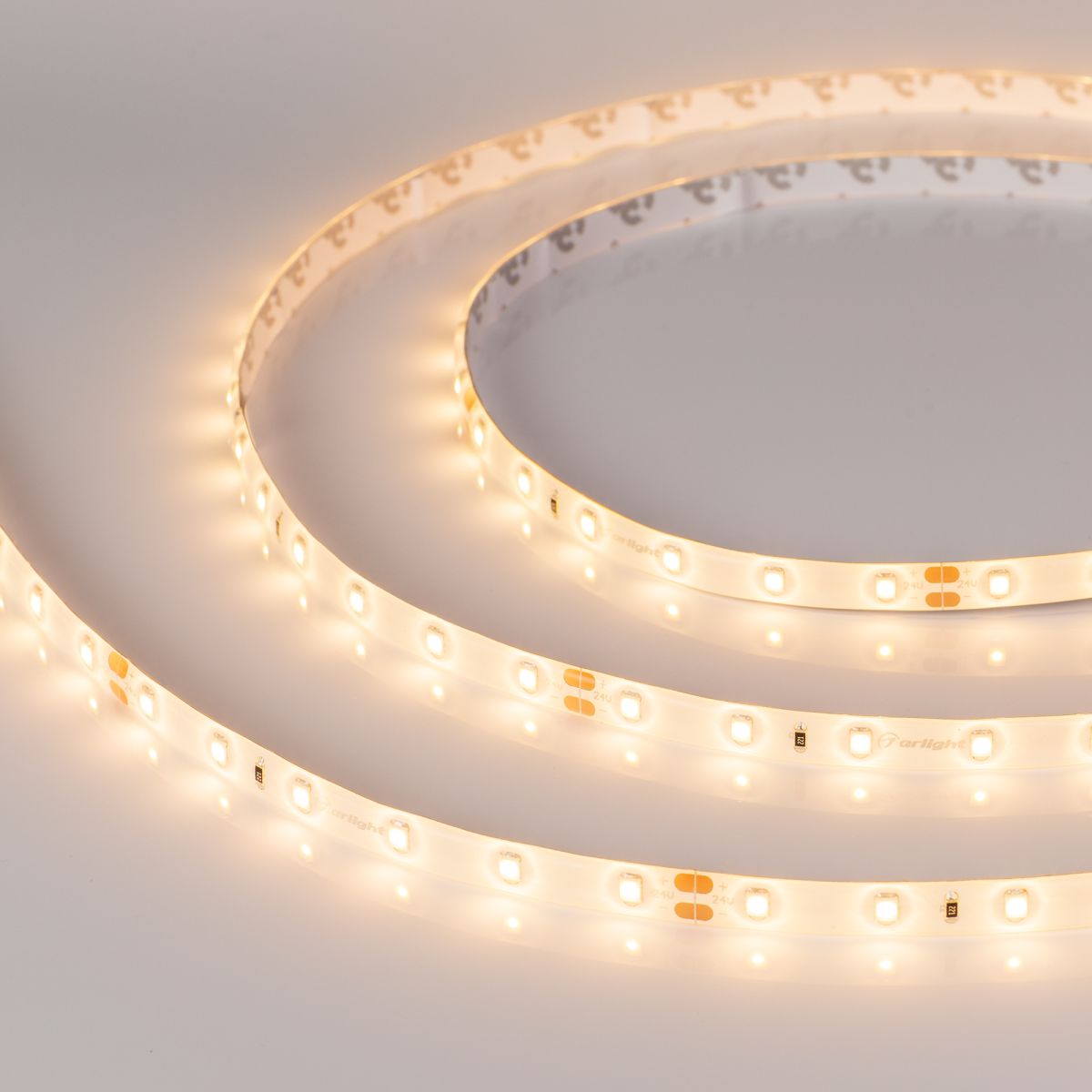 Лента герметичная RTW-SE-A60-8mm 24V Warm3000 (7.2 W/m, IP65, 2835, 5m) (Arlight)