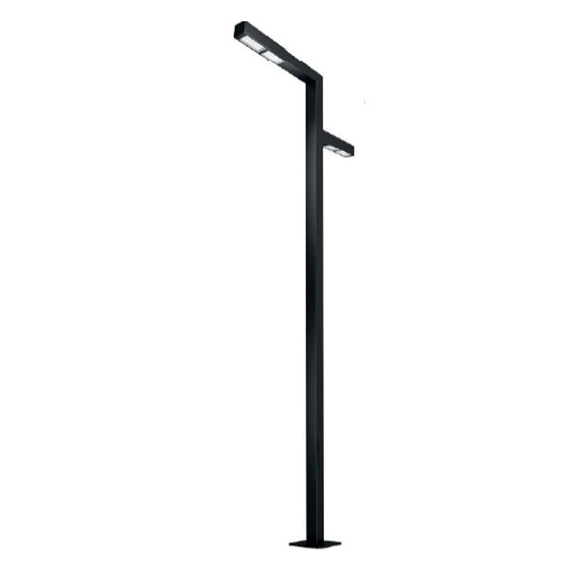Опора-светильник OXOR-STER-Z-1600x100x100-L4000-100W Warm3000 (BK, 230V) IP65 (Arlight)