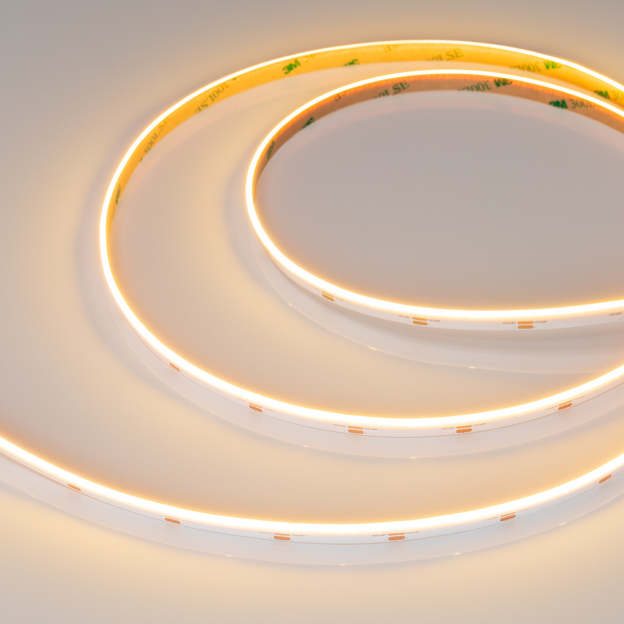 Лента COB-S-X480-8mm 24V Warm2700 (6 W/m, IP20, 5m) (Arlight, боковое свечение)