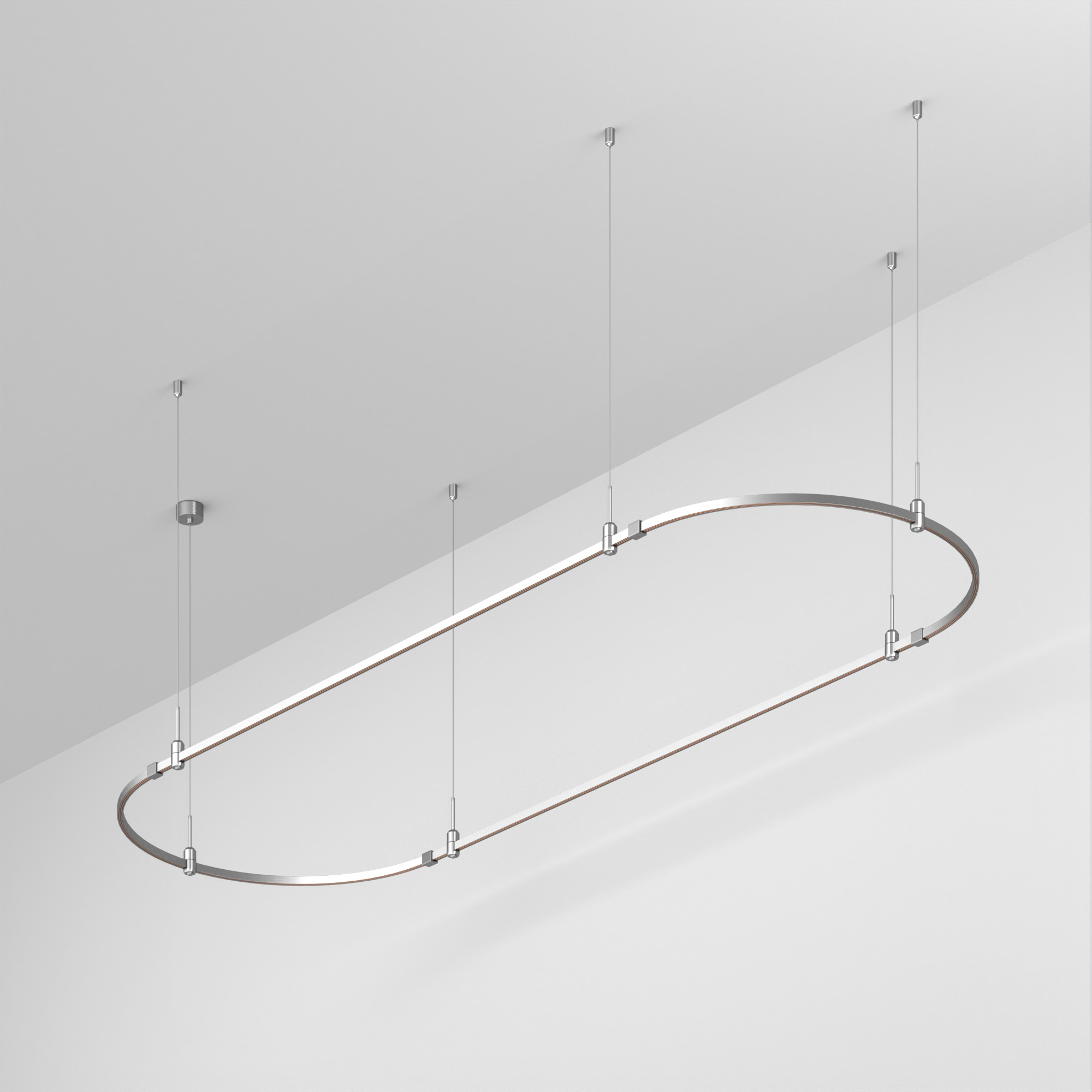 Основание ART-APRIORI-OVAL-HANG-3000x1000 (TN) (Arlight, IP20 Металл, 3 года)