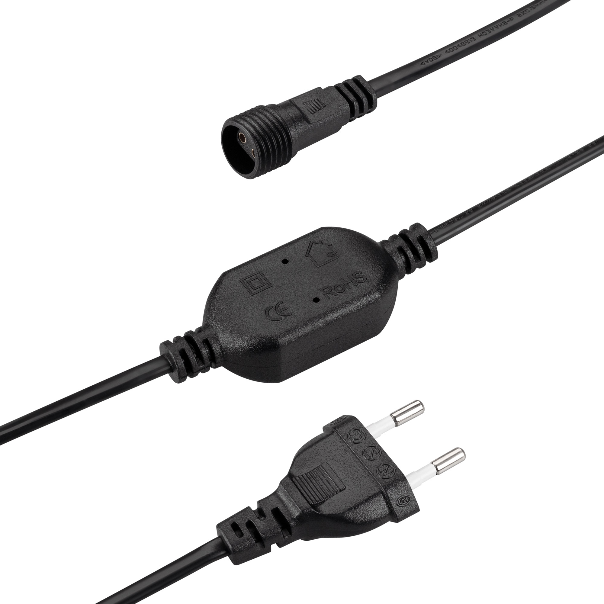 Шнур питания ARD-ICICLE-CLASSIC-1.5M Black (230V, 1.6A) (Ardecoled)