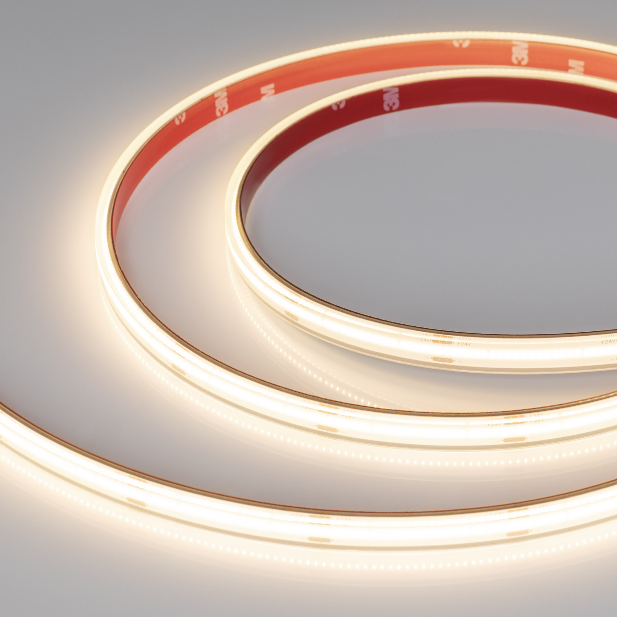 Лента герметичная CSP-PFS-X480-10mm 24V Warm3000 (14.4 W/m, IP68, TWP100, 5m) (Arlight)