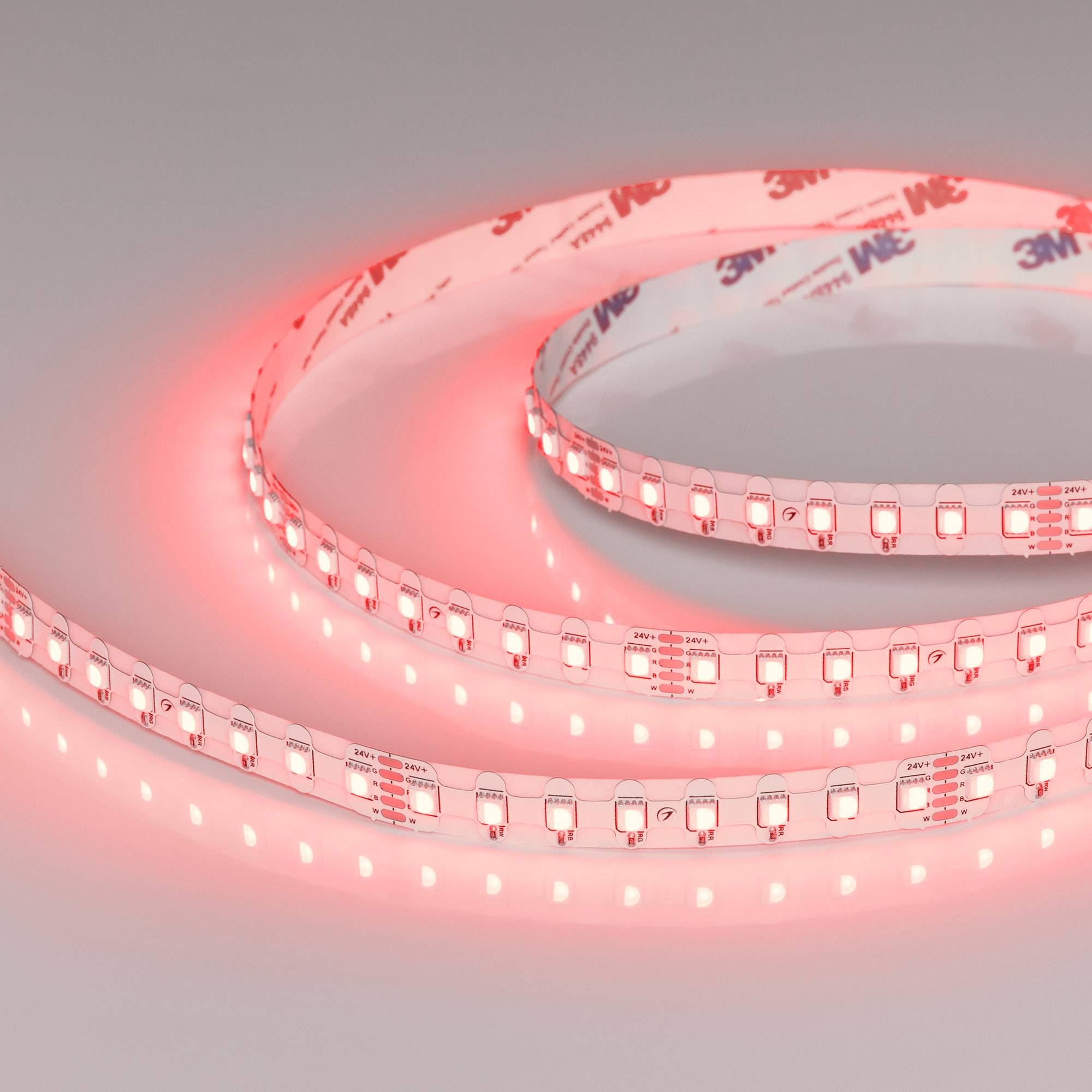 Лента герметичная RZ-NANO-H96-12mm 24V RGBW-Day (12 W/m, IP54, 5m) (Arlight, CRI>90)
