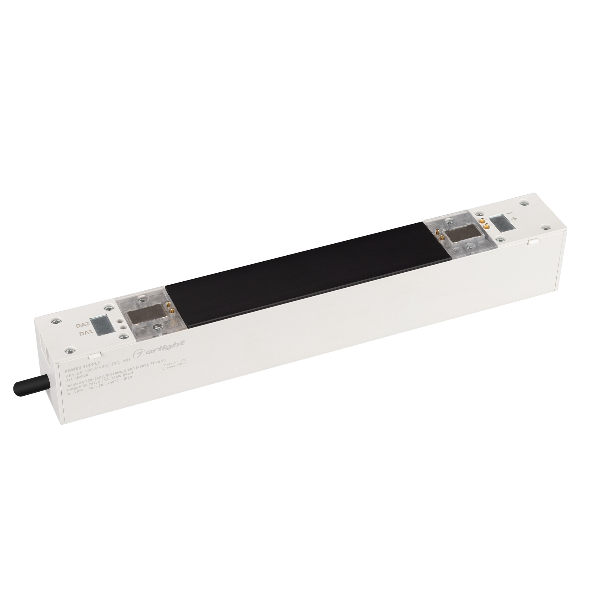 Блок питания ARV-SP-100-MAG45-PFC-WH (24V, 4.17A, 100W) (Arlight, IP20 Пластик, 5 лет)