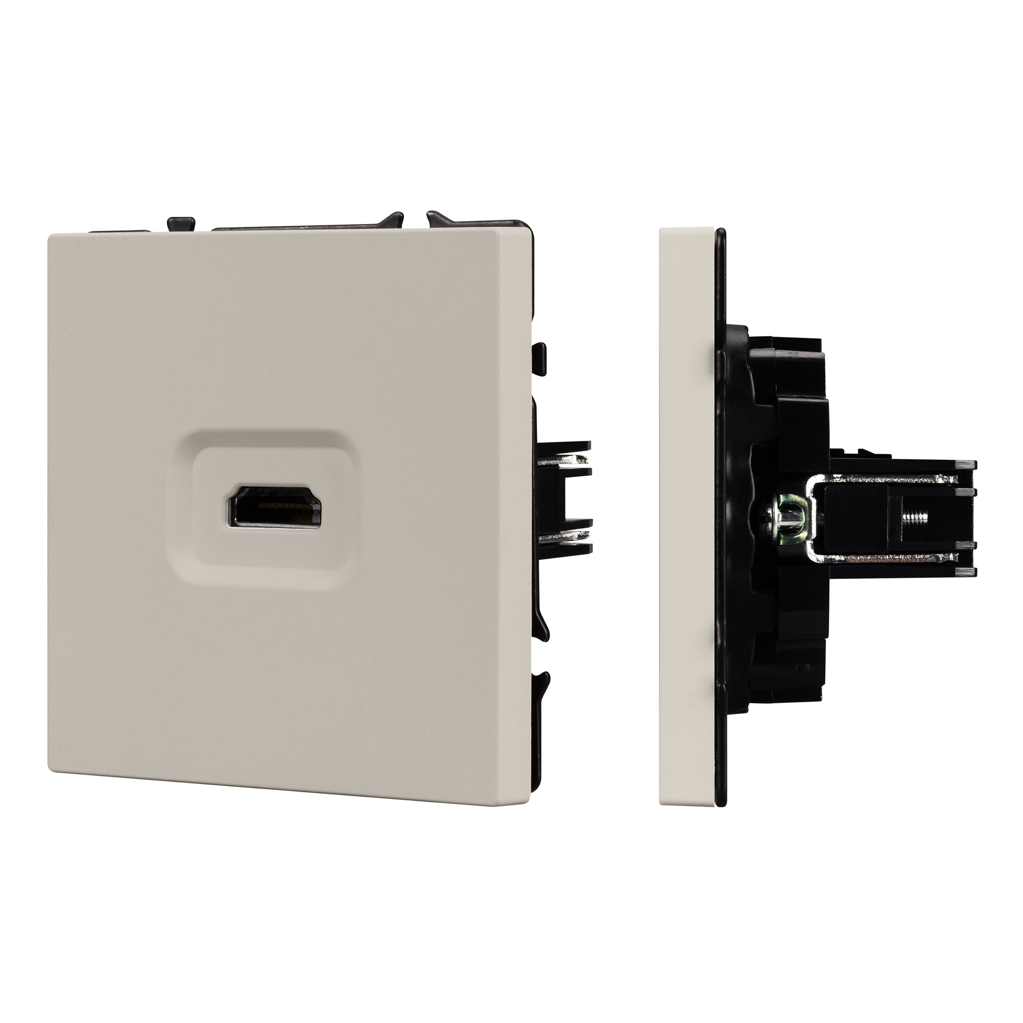 ARL NOBE Розетка HDMI софт-тач кашемир SCT-MHD1-SFPL-CA (Arlight)
