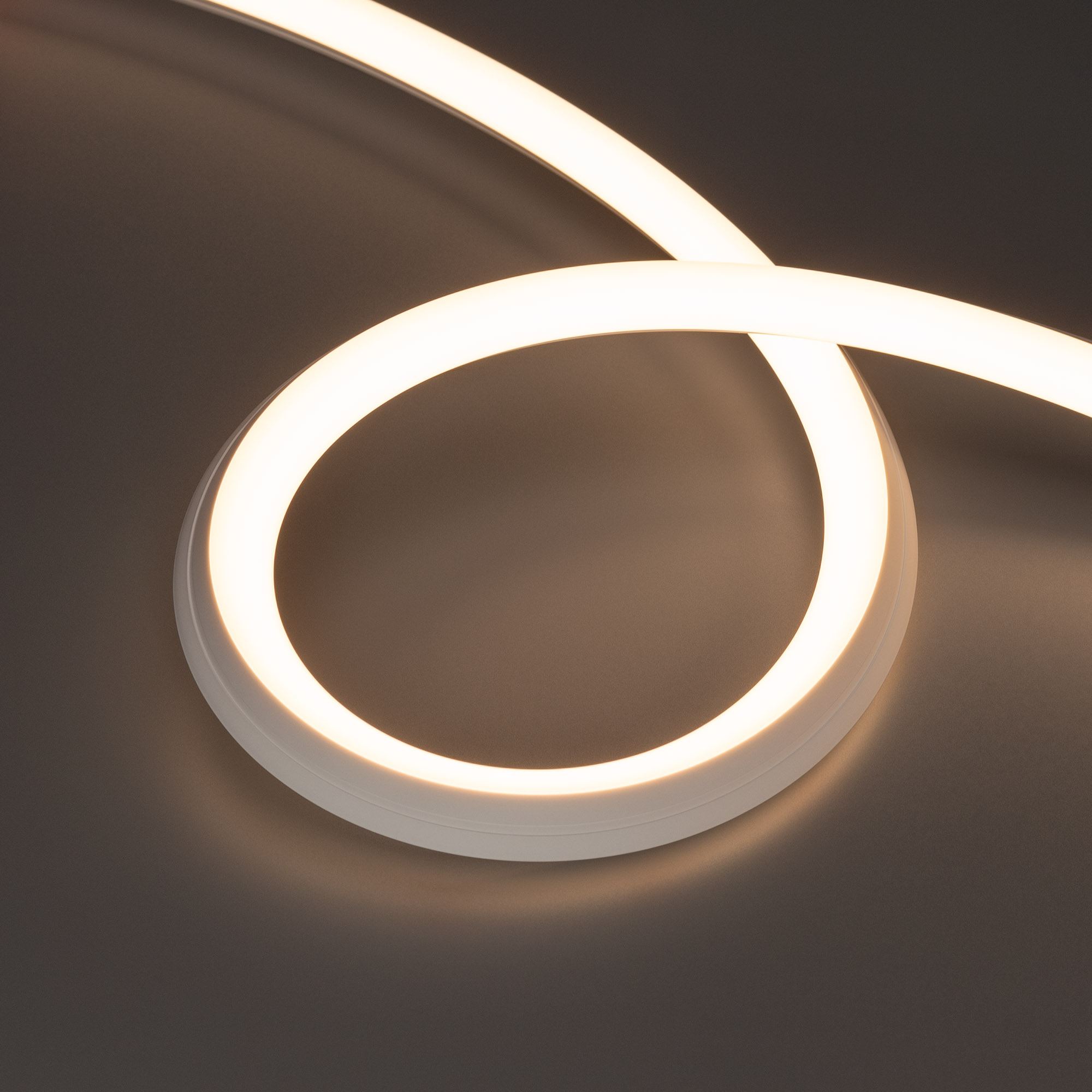 Лента герметичная MOONLIGHT-3D-A168-15x15mm 24V Warm3000 (7.2 W/m, IP67, 2835, 5m, Wire x1) (Arlight, Силикон)