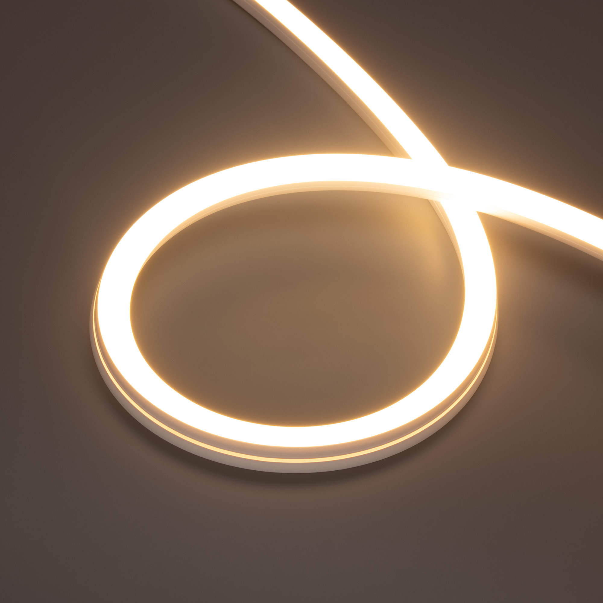 Лента герметичная MOONLIGHT-PRO-SIDE-X320-20x20mm 48V Warm3000 (10 W/m, IP67, 30m, wire x2) (Arlight, Вывод боковой, 7 лет)