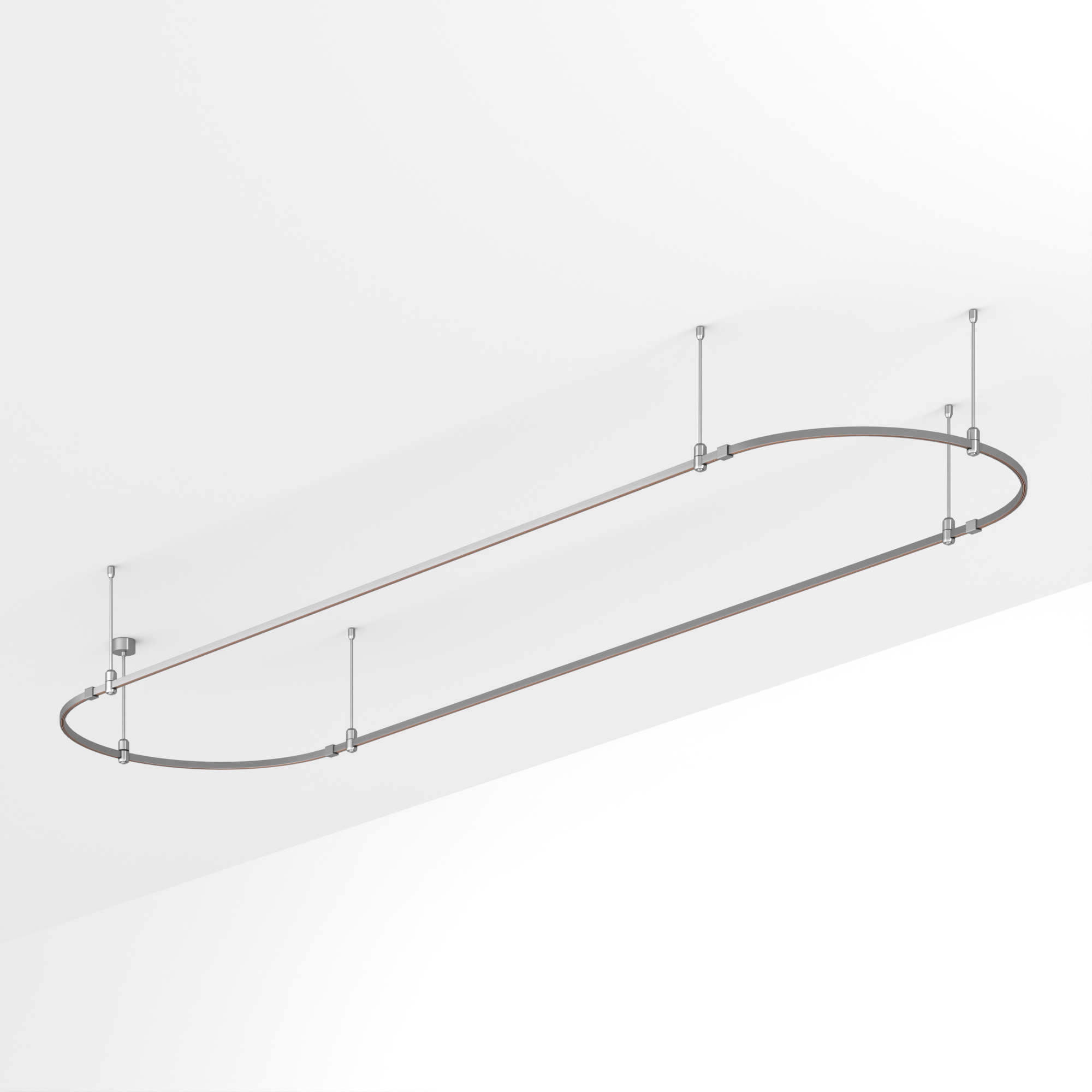 Основание ART-APRIORI-OVAL-ROD-400-4000x1000 (TN) (Arlight, IP20 Металл, 3 года)