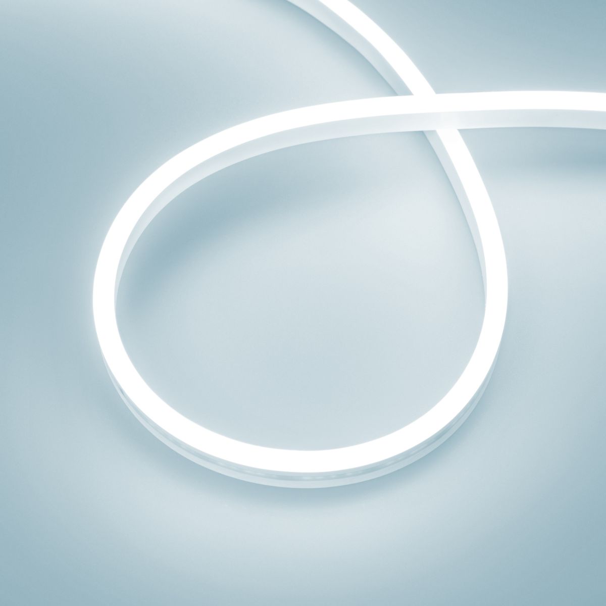 Лента герметичная AURORA-PS-A120-12x6mm 24V White6000 (10 W/m, IP65, 2835, 5m) (Arlight, Силикон, 2 года)