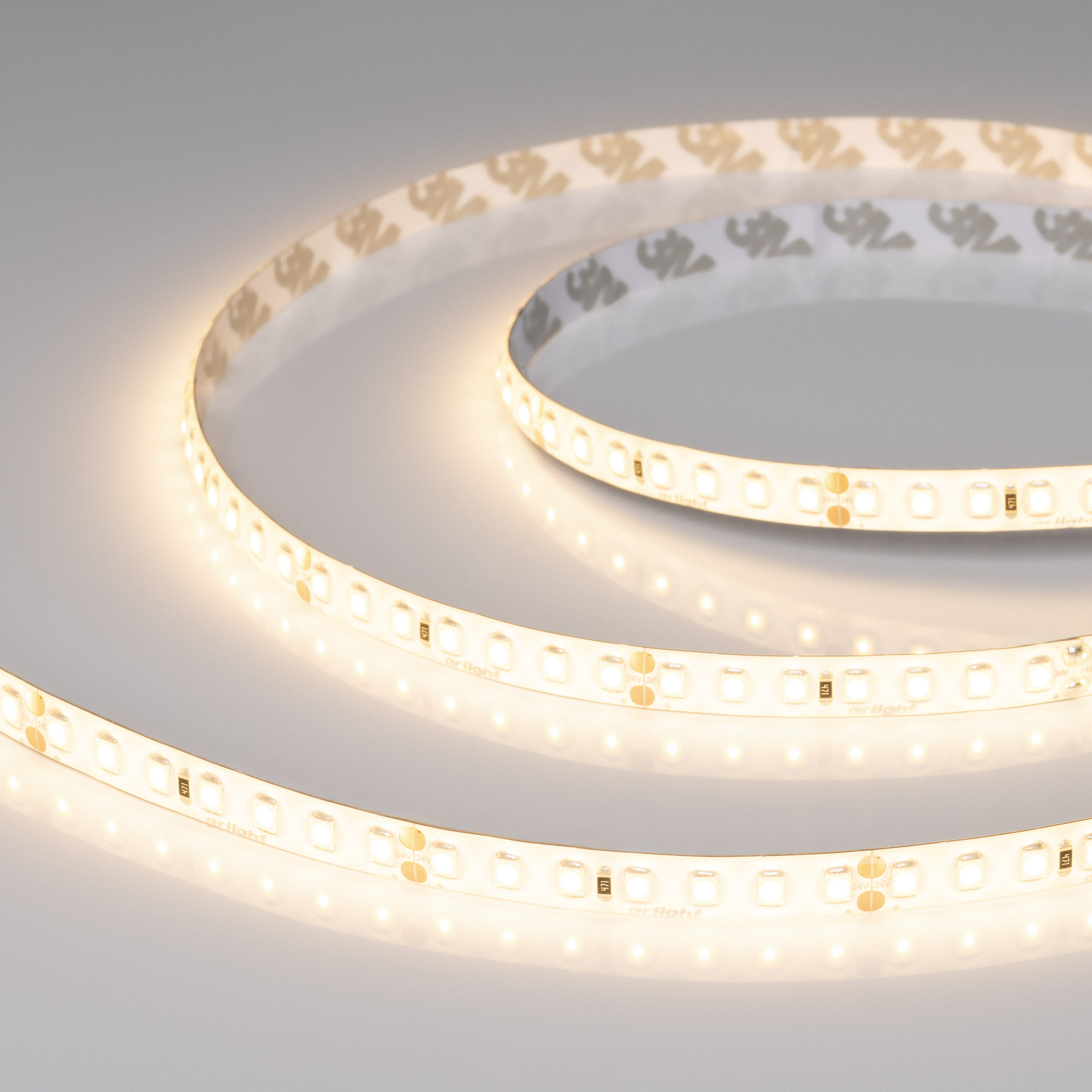 Лента герметичная RTW-SE-A140-8mm 24V Warm3000 (5 W/m, IP65, 5m) (Arlight)