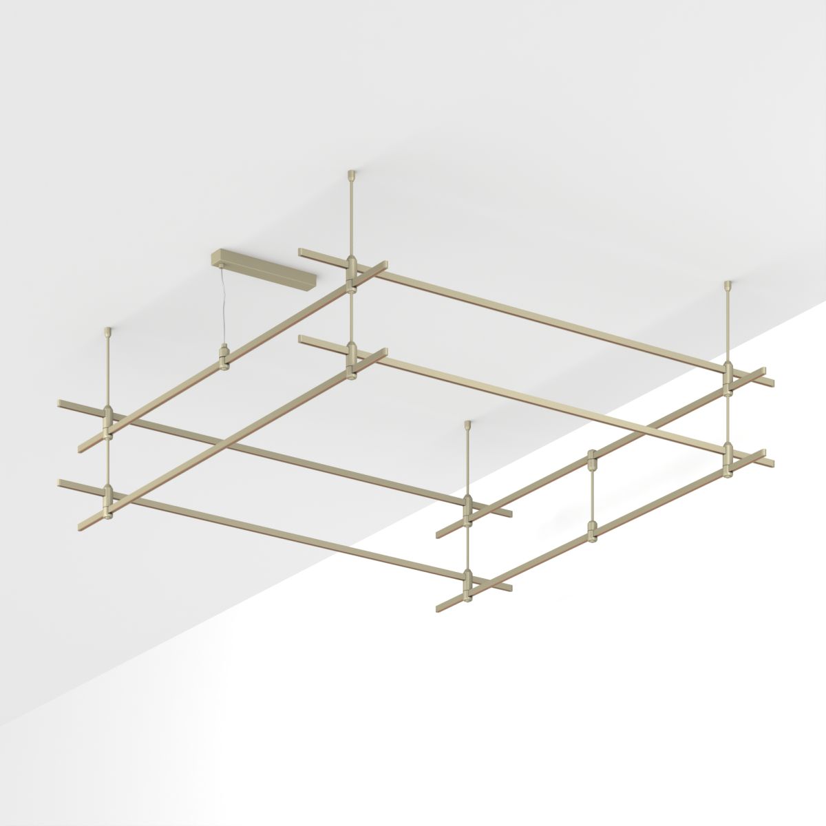 Основание ART-APRIORI-QUADRAT-2-ROD-400-2000x2000 (OG) (Arlight, IP20 Металл, 3 года)