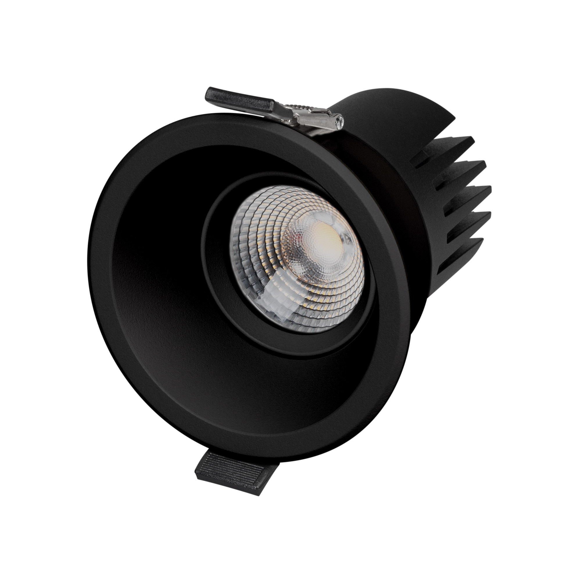 Светильник MS-FLOW-BUILT-R85-12W Warm3000 (BK, 38 deg, 230V) (Arlight, IP20 Металл, 5 лет)