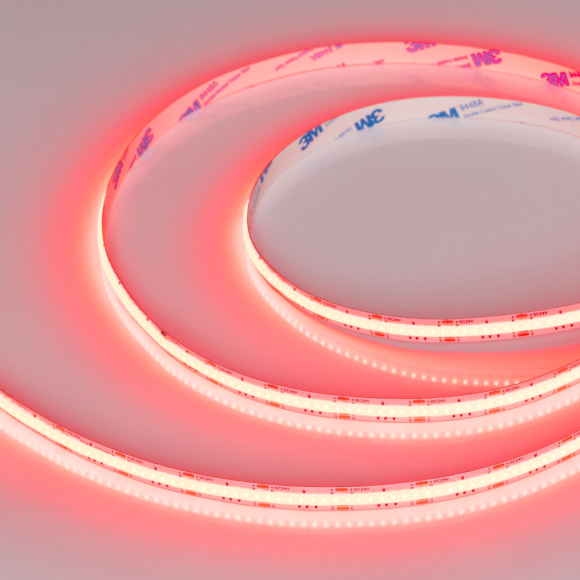 Лента COB-X840-10mm 24V RGB (16 W/m, IP20, CSP, 5m) (Arlight)