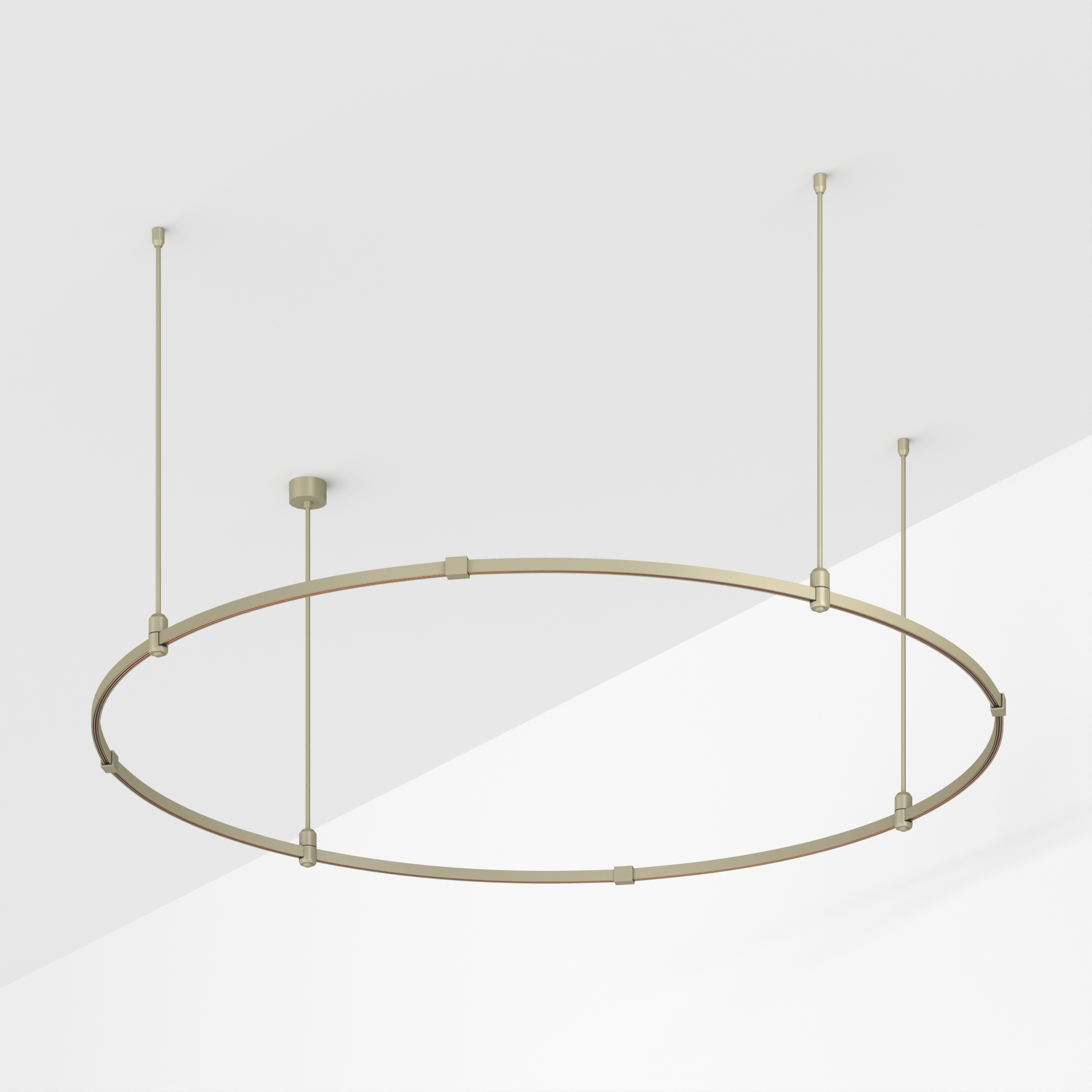 Основание ART-APRIORI-ROUND-ROD-400-R1500 (OG) (Arlight, IP20 Металл, 3 года)