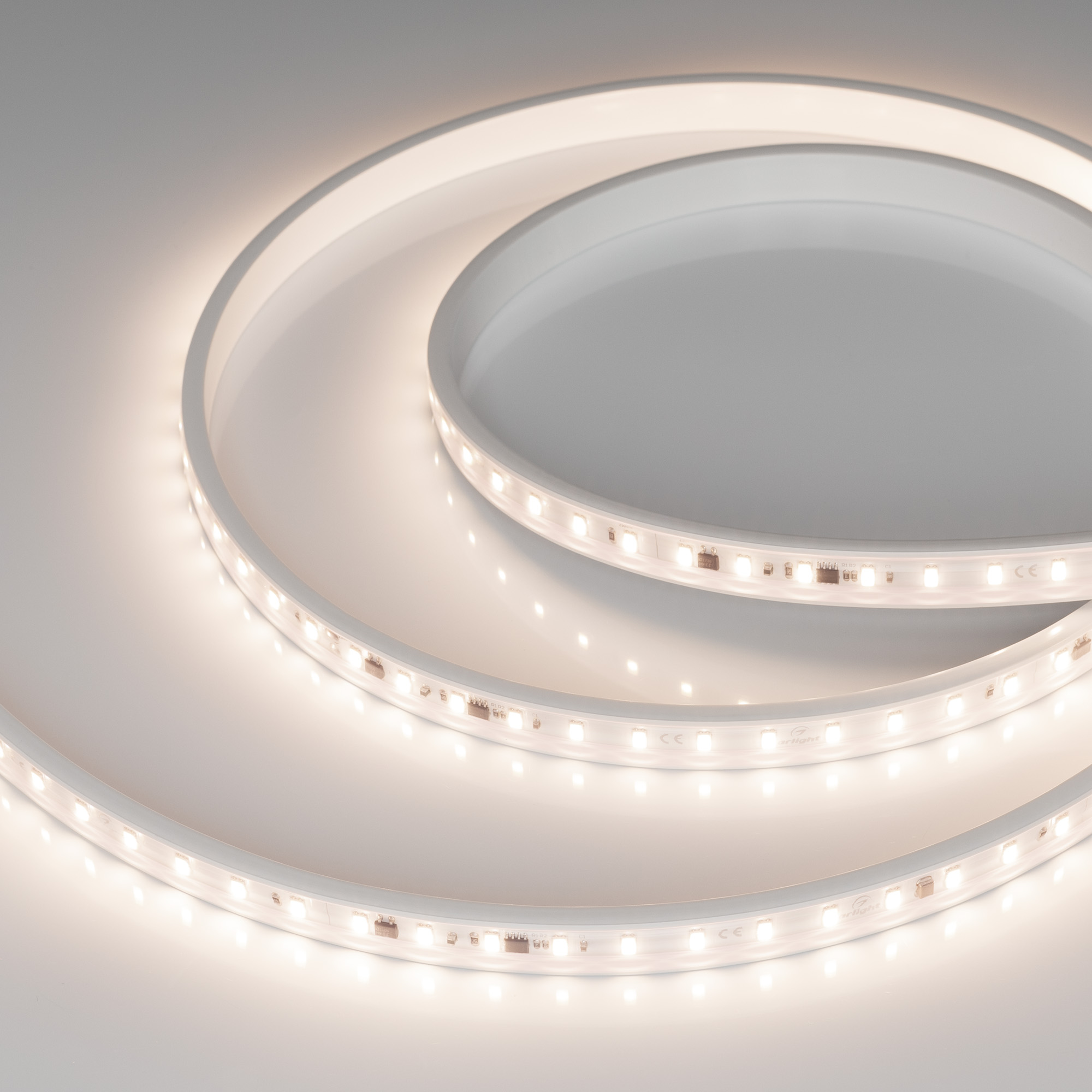 Лента герметичная ARL-PV-C72-15.5mm 230V Day4000 (14 W/m, IP65, 5630, 50m) (Arlight)