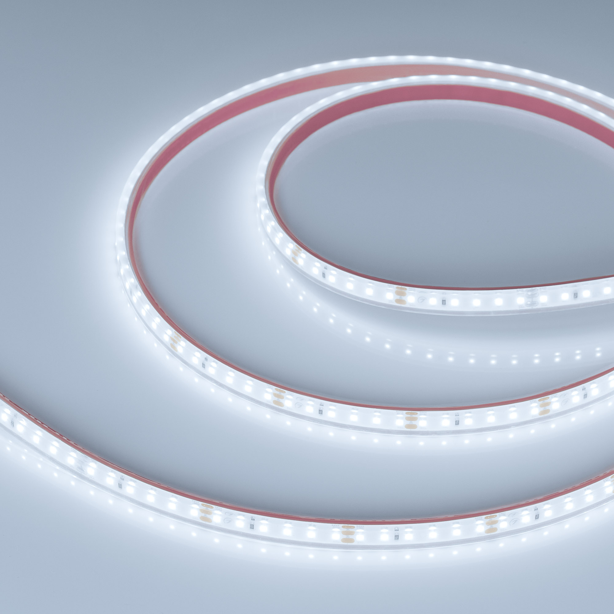 Лента герметичная RTW-PFS-A120-11mm 24V White6000 (9.6 W/m, IP68, 2835, 5m) (Arlight, 9.6 Вт/м, IP68)