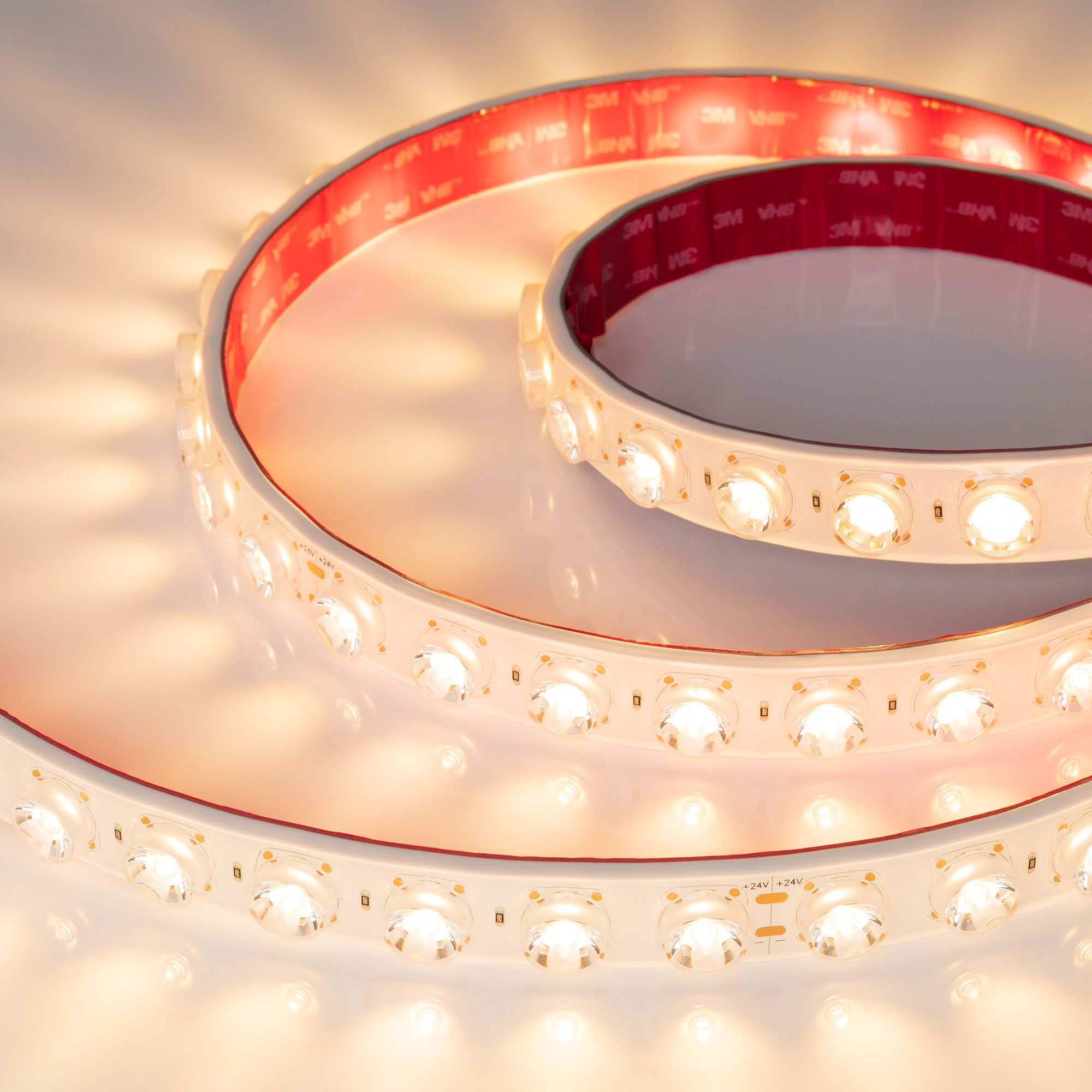 Лента герметичная FLT-PS-A42-23mm 24V Warm2700 (21 W/m, IP67, 15deg, 5m) (Arlight)