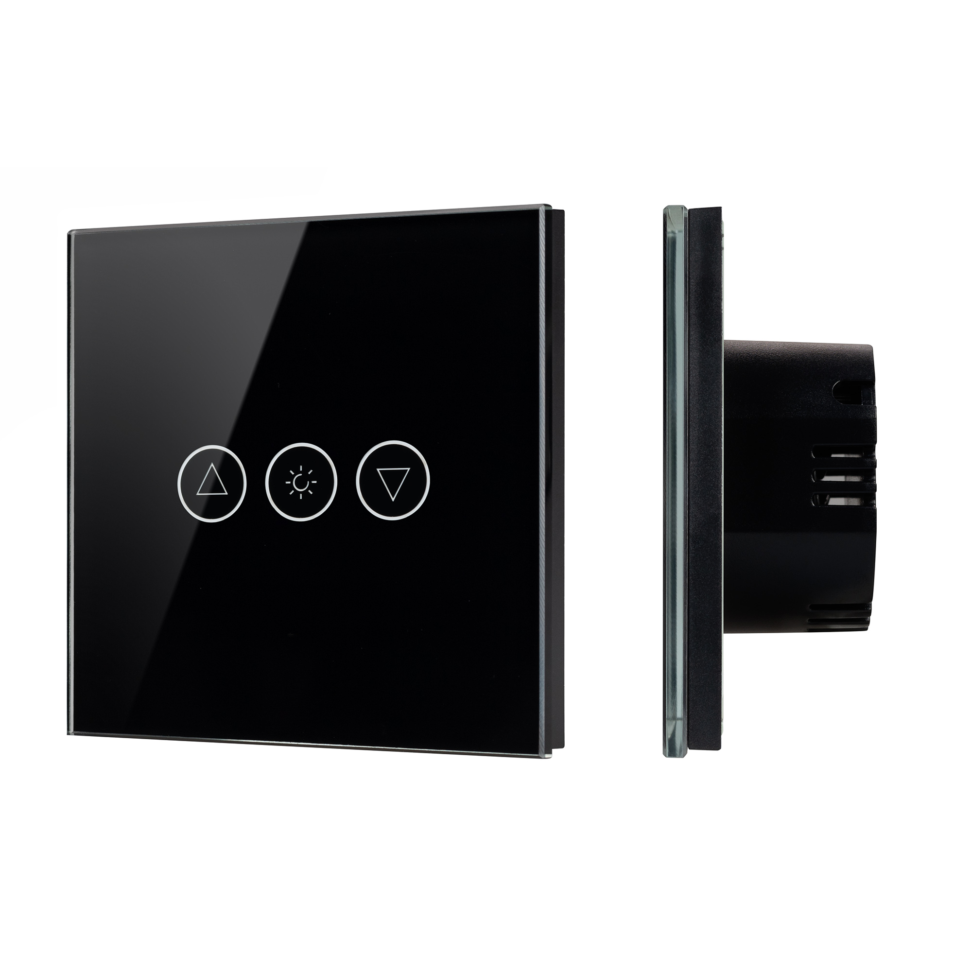 Светорегулятор сенсорный с Zigbee управлением SWT-OMALI-SD3-ZB-BK (250V, 500W) (Arlight, Стекло)