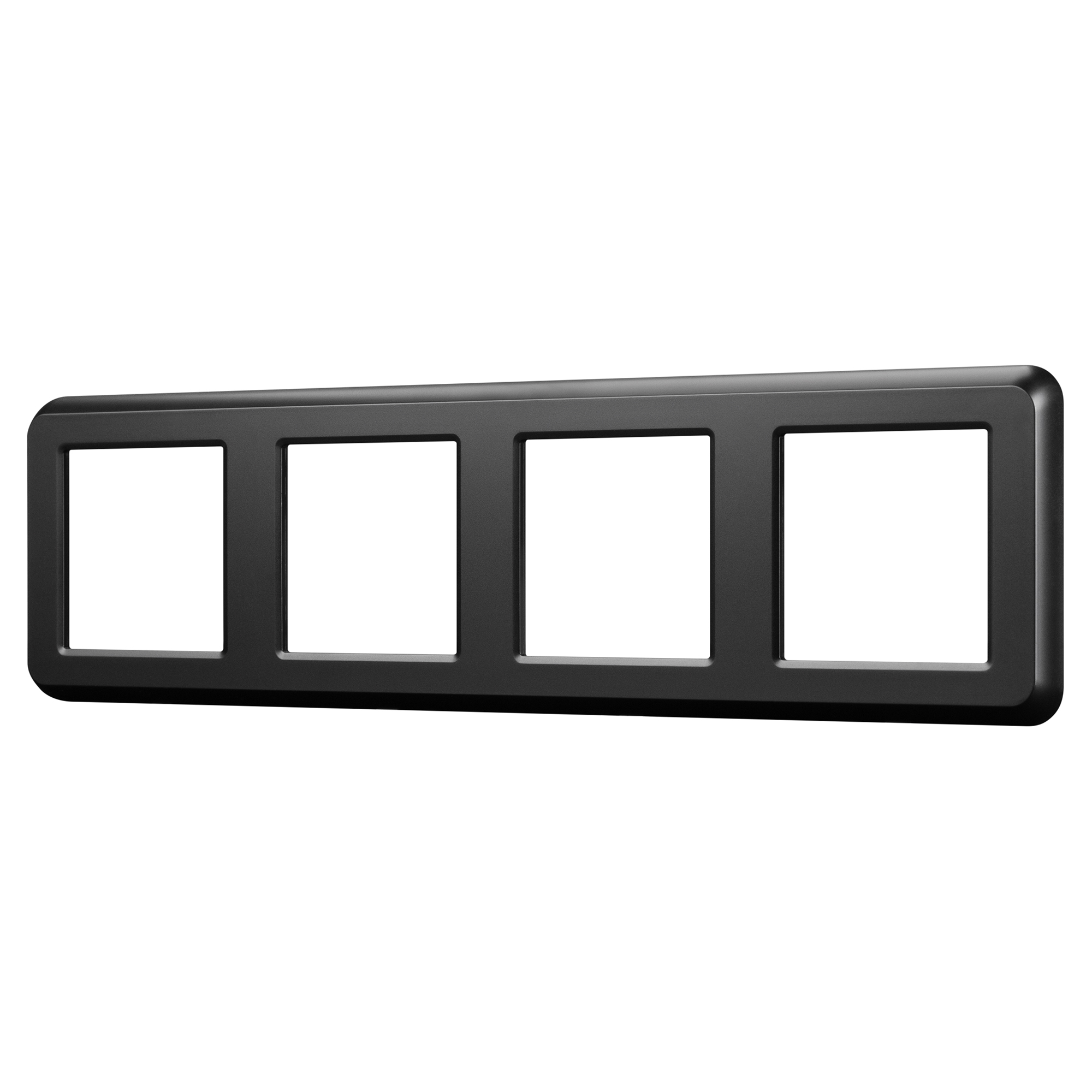 Рамка пластиковая FRM-VERSA-PL-4-BK (Arlight)
