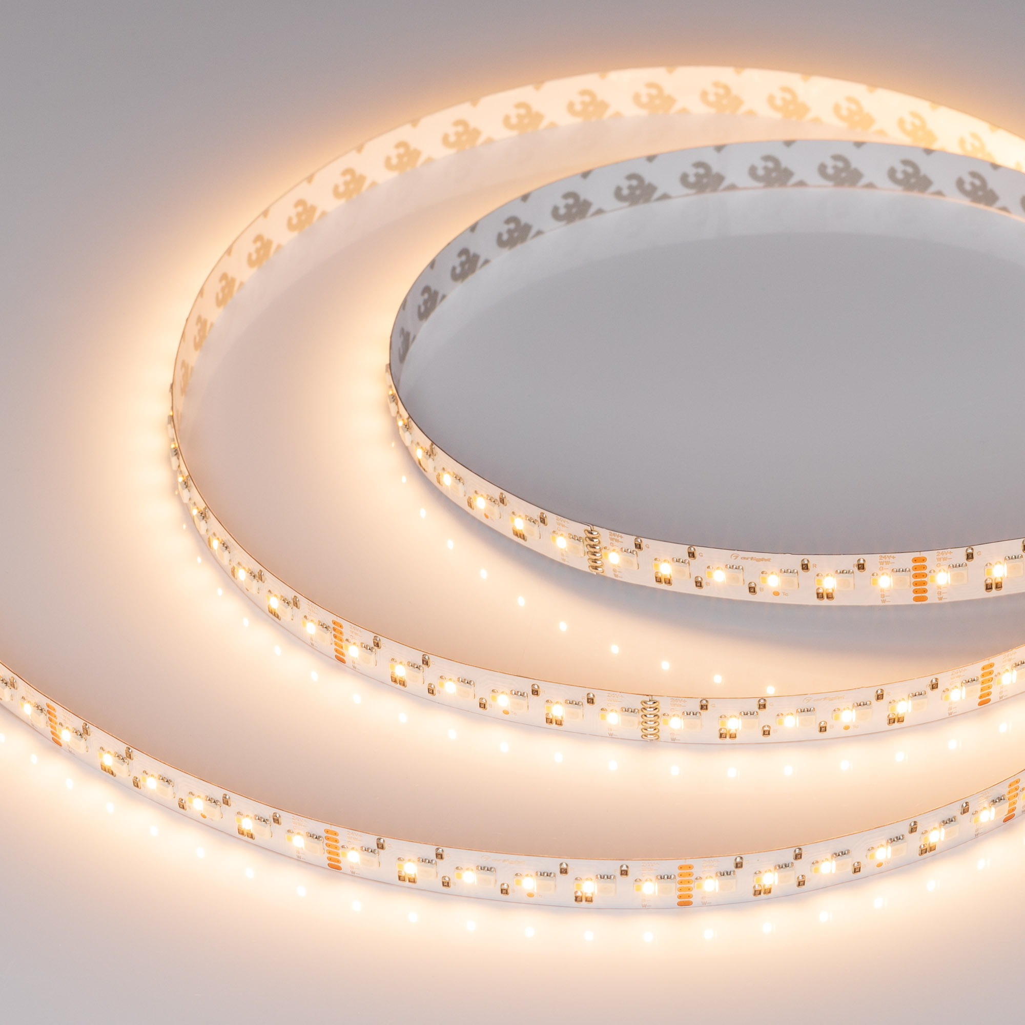 Лента RT-GM288-12mm 24V RGBW-MIX (19.2 W/m, IP20, 3838/2216, 5m) (Arlight, RGB-CCT, RGB-MIX, RGB-White MIX)