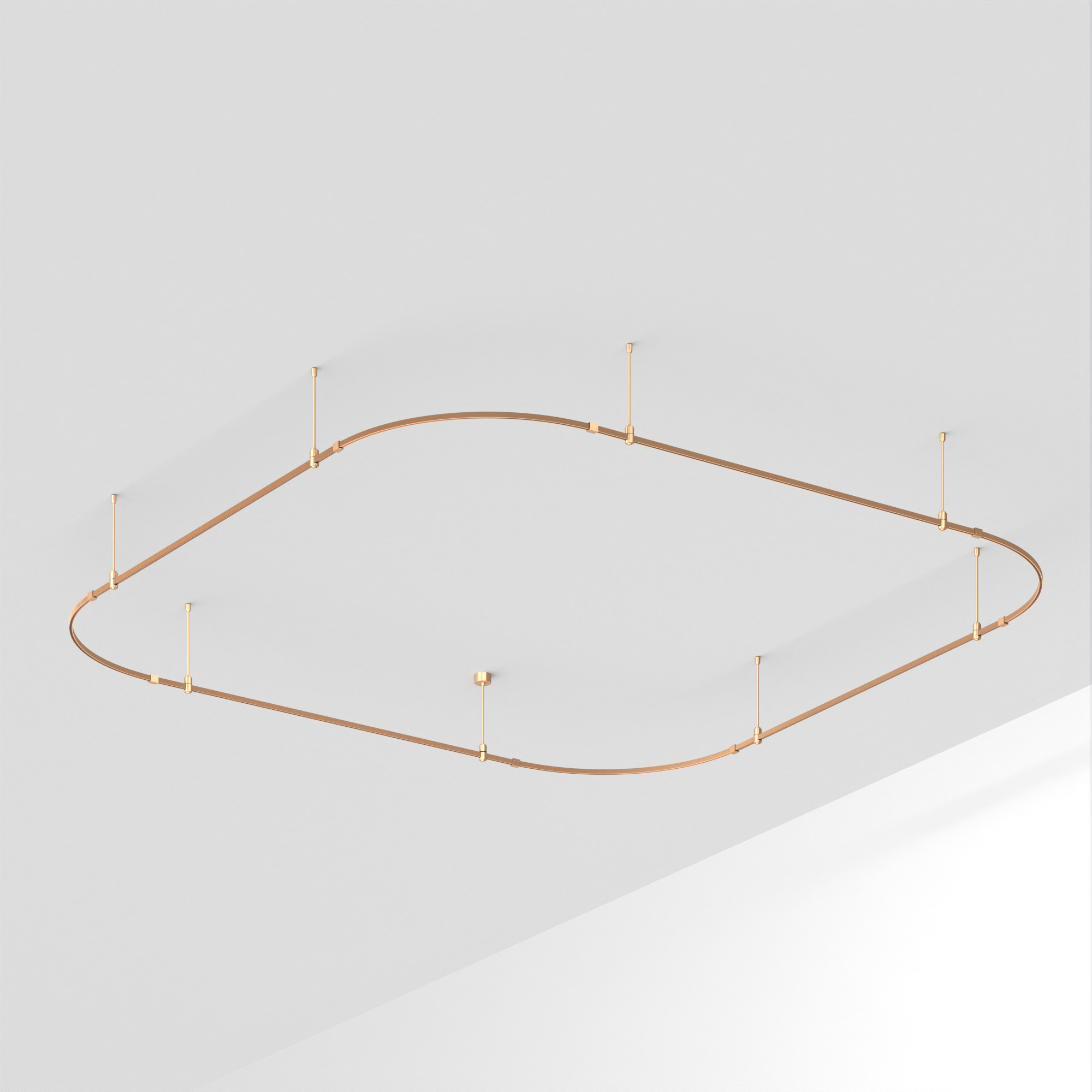 Основание ART-APRIORI-QUADRAT-SOFT-ROD-400-3500x3500 (GD) (Arlight, IP20 Металл, 3 года)