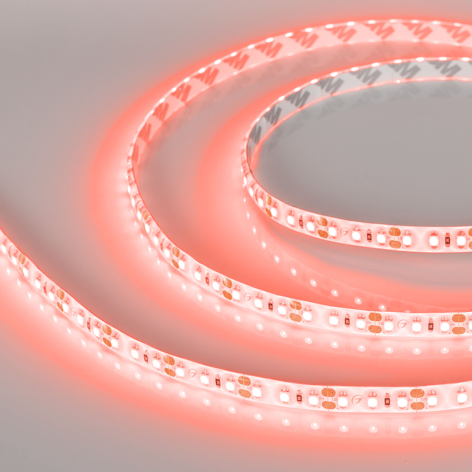 Лента герметичная RTW-SE-A120-8mm 12V Red (9.6 W/m, IP65, 2835, 5m) (Arlight)