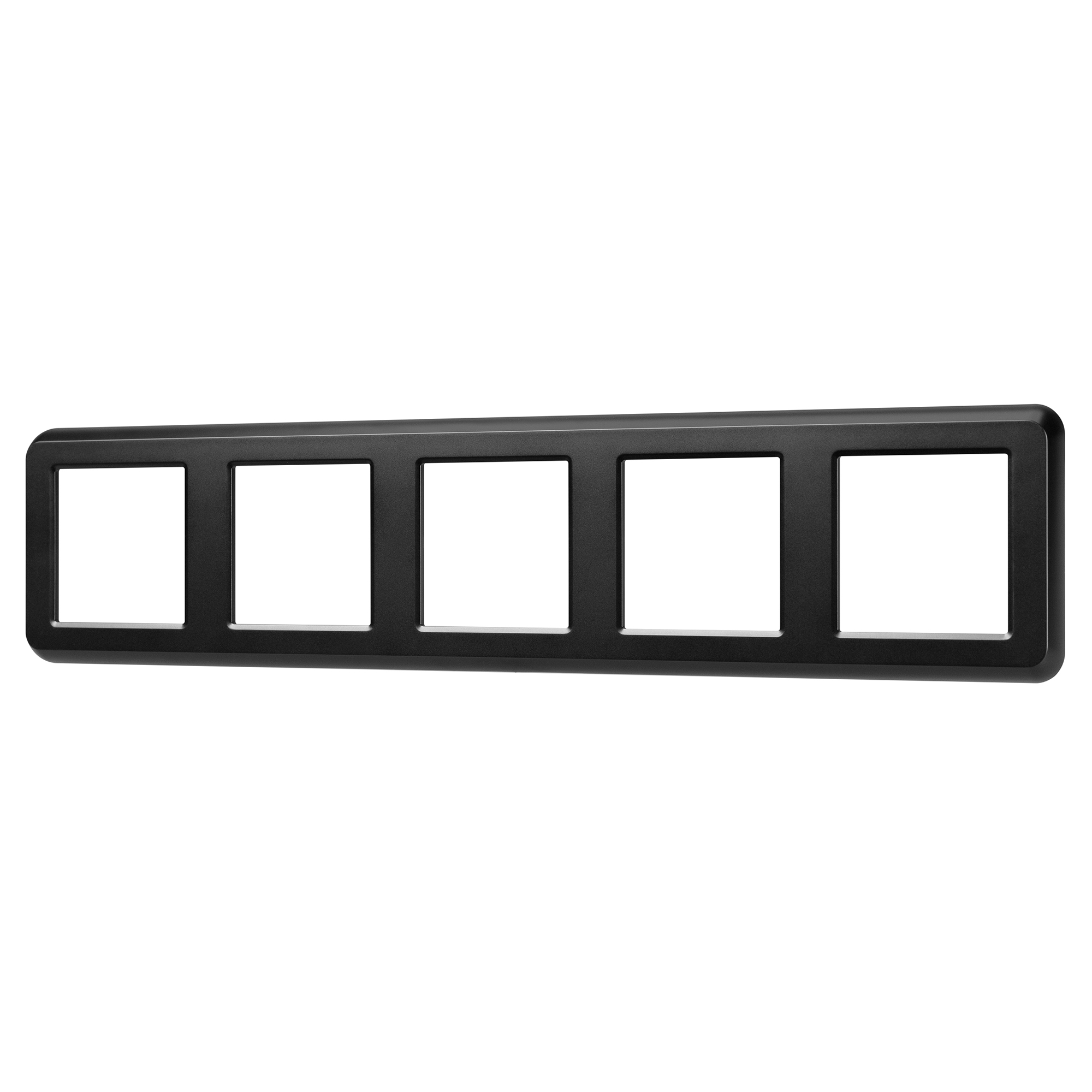 Рамка пластиковая FRM-VERSA-PL-5-BK (Arlight)