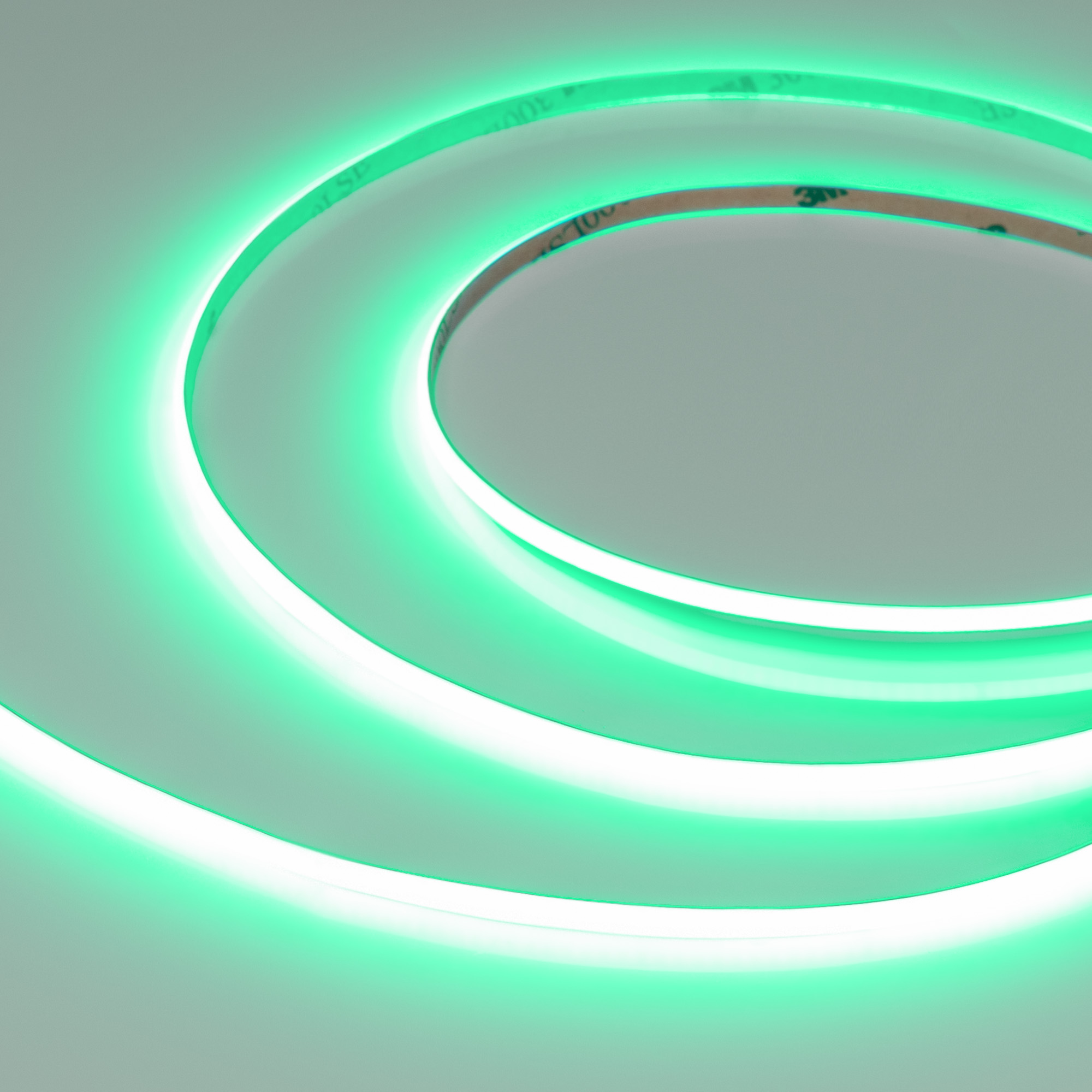 Лента COB-X480-4mm 24V Green (4 W/m, IP20, 5m) (Arlight)