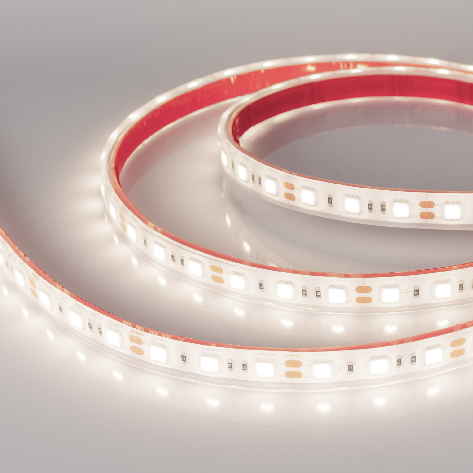 Лента герметичная RTW-PFS-B60-13mm 12V Day4000 (14.4 W/m, IP68, 5060, 5m) (Arlight)