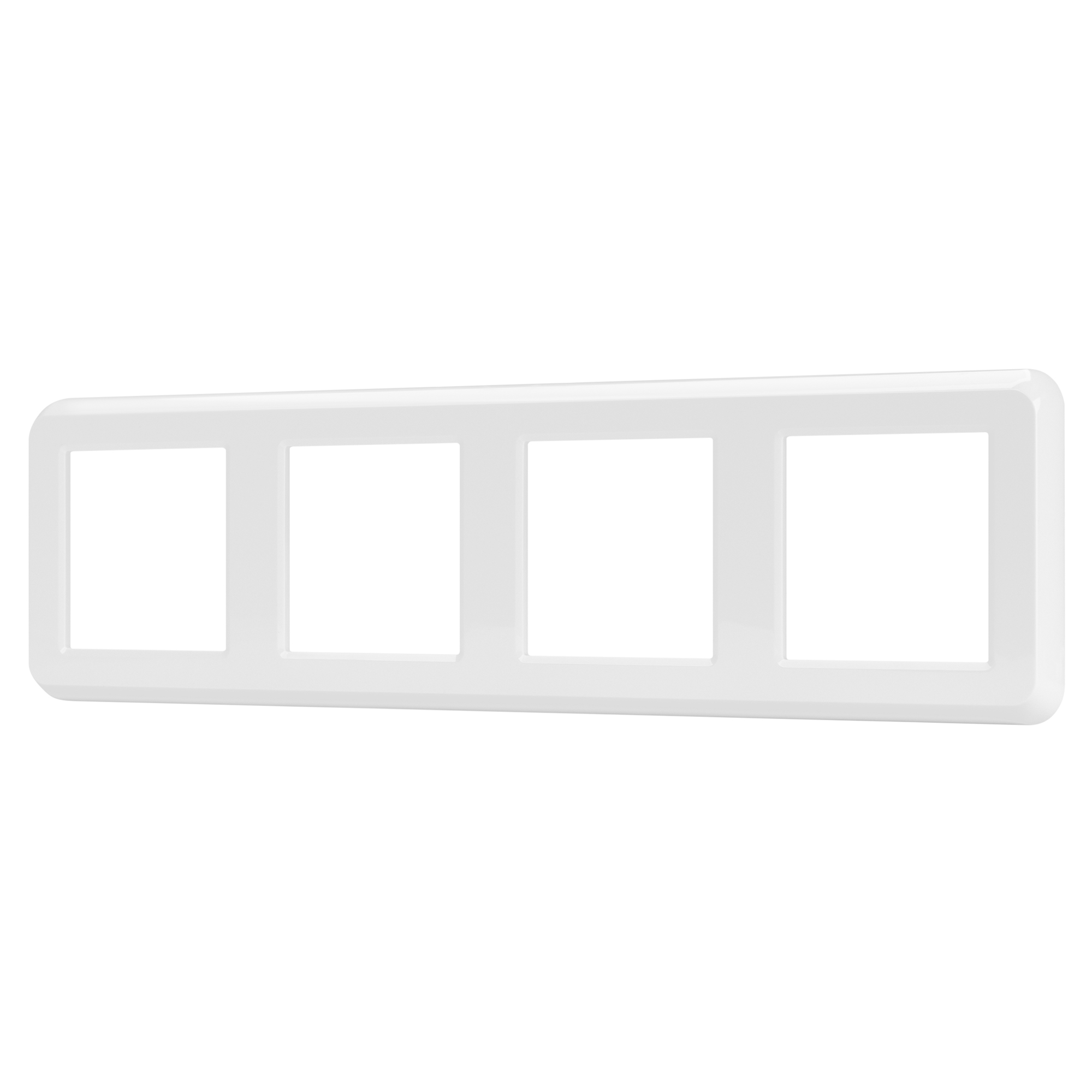 Рамка пластиковая FRM-VERSA-PL-4-WH (Arlight)