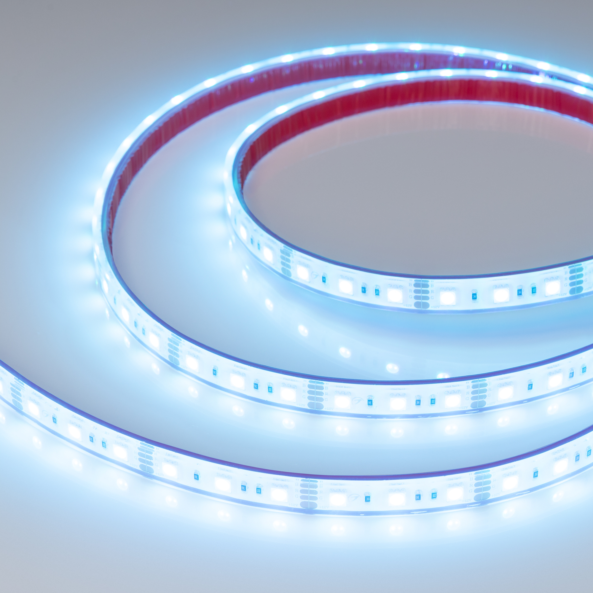 Лента герметичная RTW-PFS-B60-13mm 12V RGB (14.4 W/m, IP68, 5060, 5m) (Arlight)