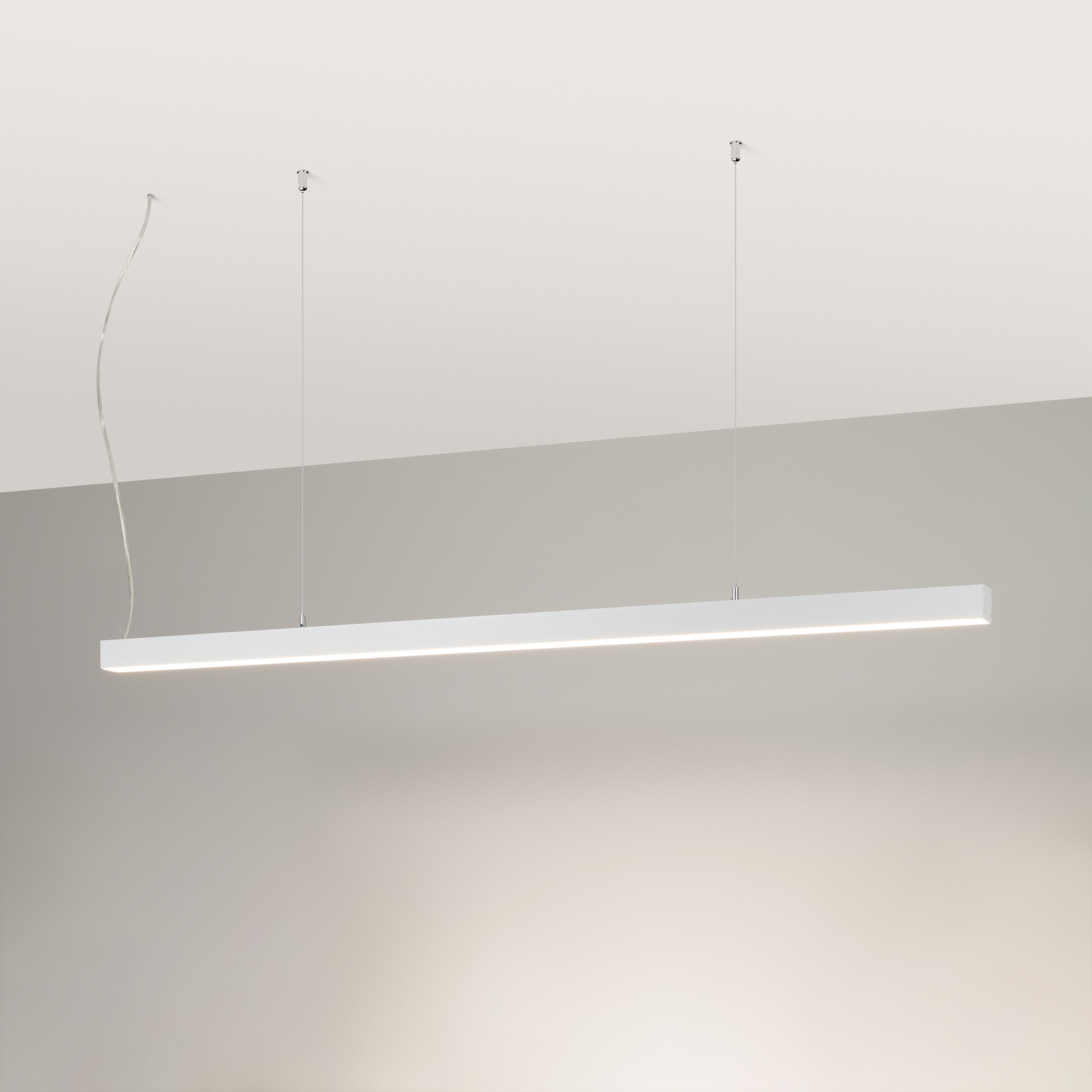 Профиль LINE-S-5050-2000 WHITE (Arlight, Алюминий)