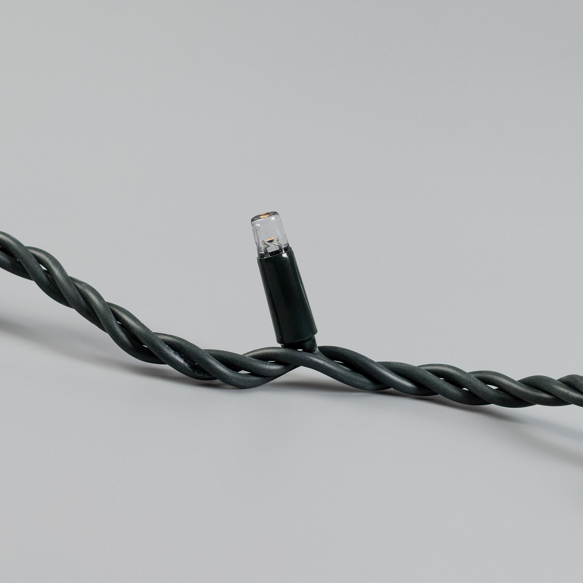 Светодиодная гирлянда ARD-STRING-PRO-10000-GREEN-100LED-FLASH WARM (230V, 7W) (Ardecoled, IP65, 2 года)